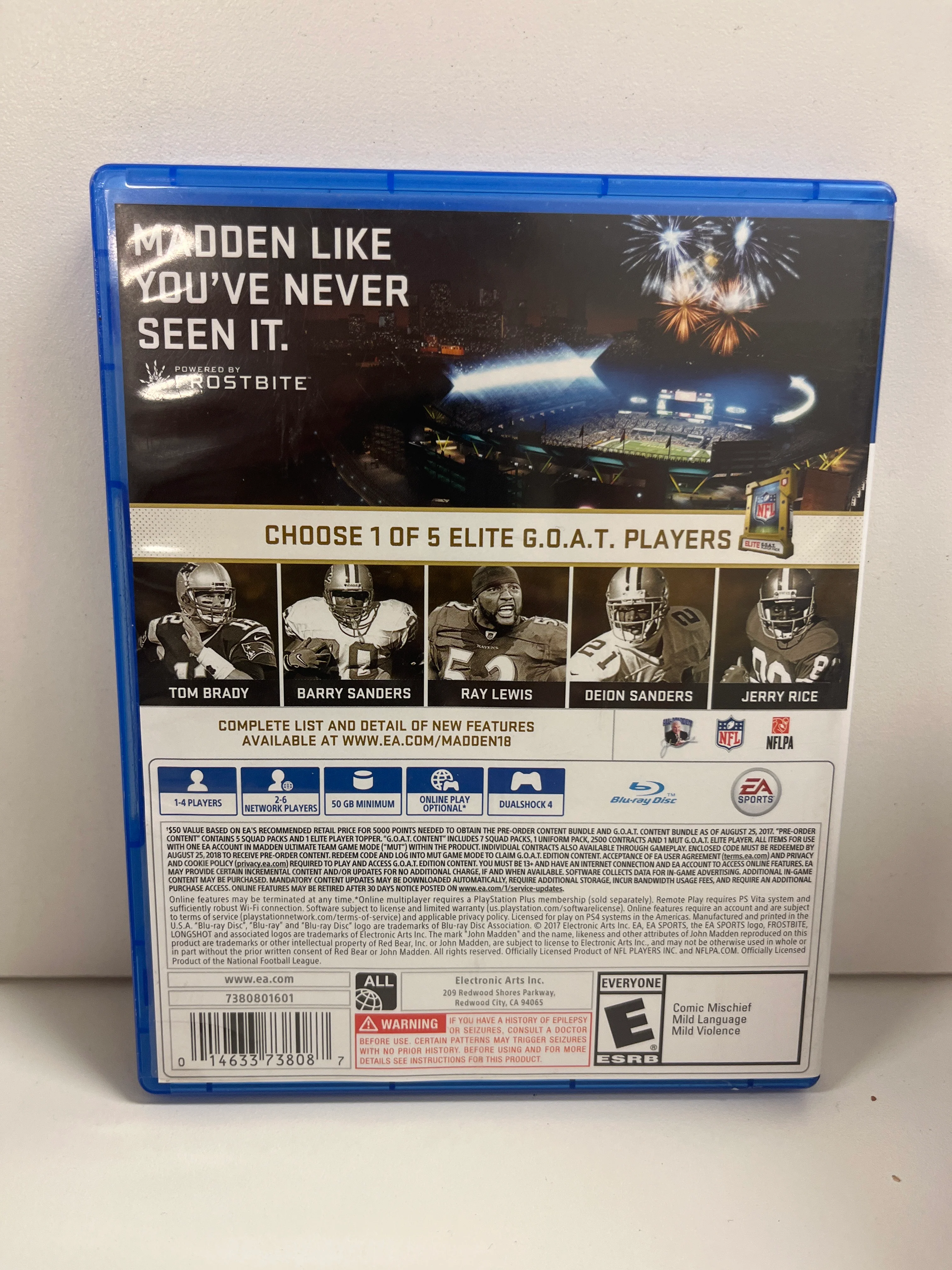 Madden NFL 18 GOAT Edition - Playstation 4 - Image 2