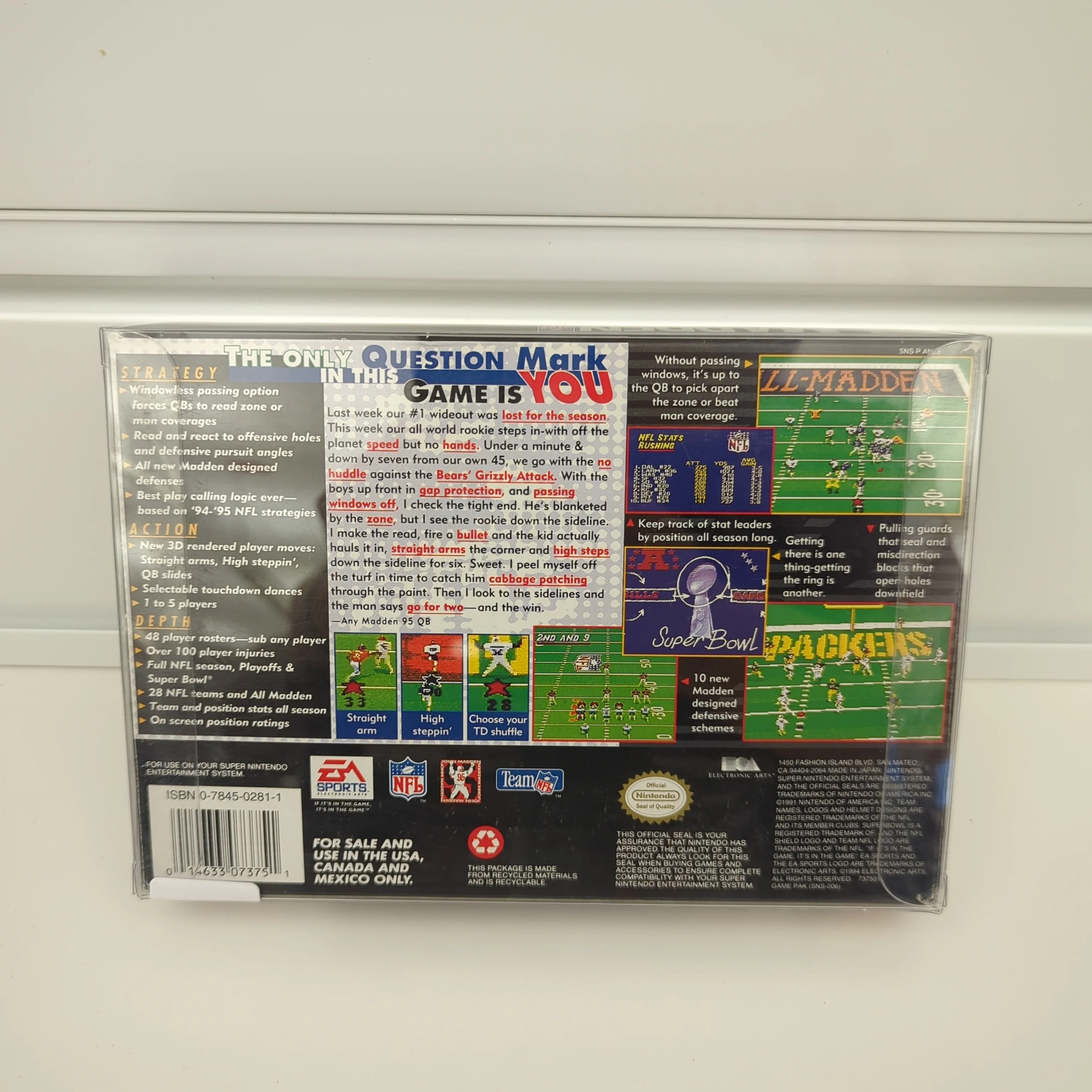 Madden NFL '95 - Super Nintendo - Image 2