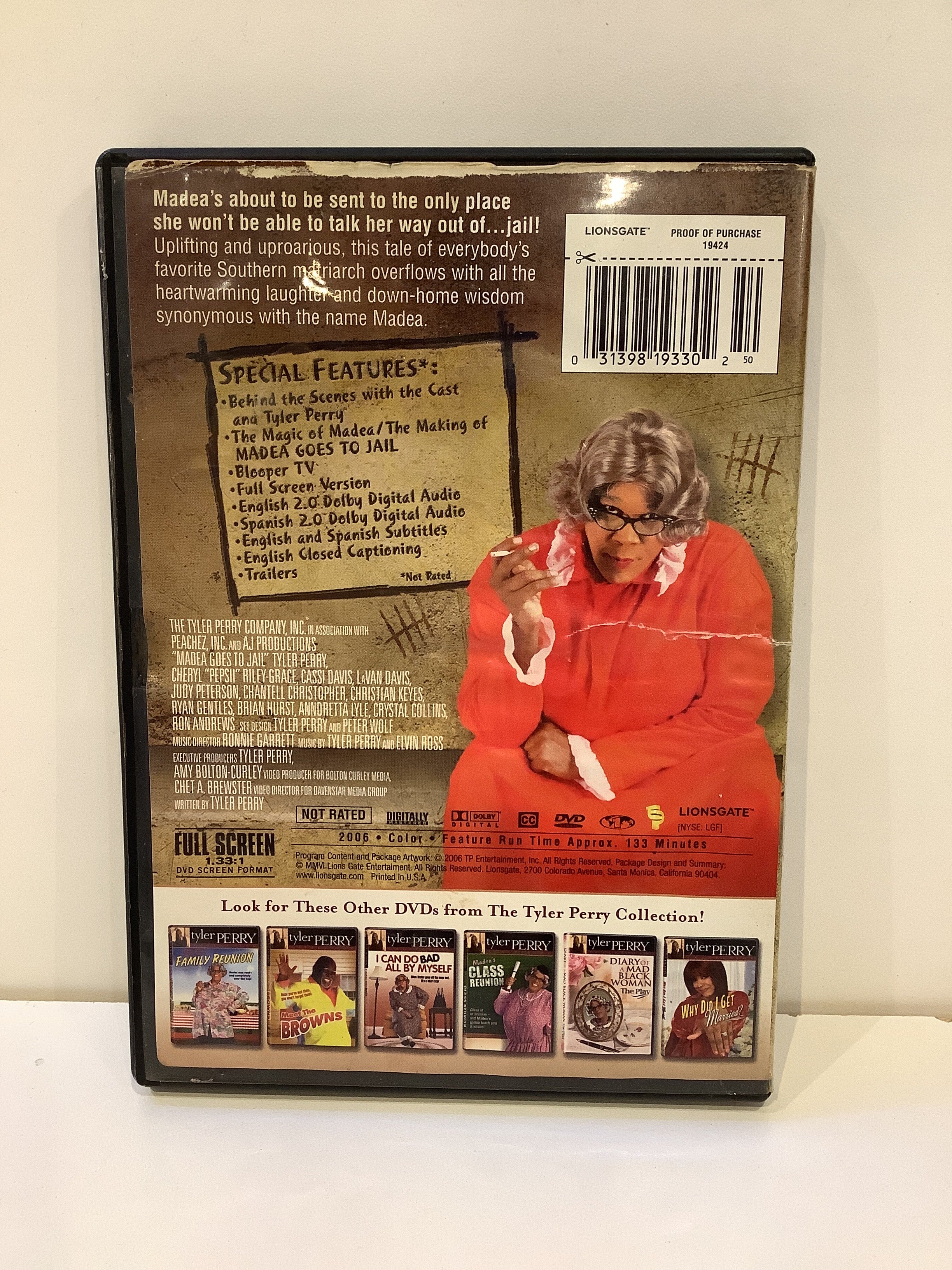 Madea Goes to Jail - DVD - Image 2