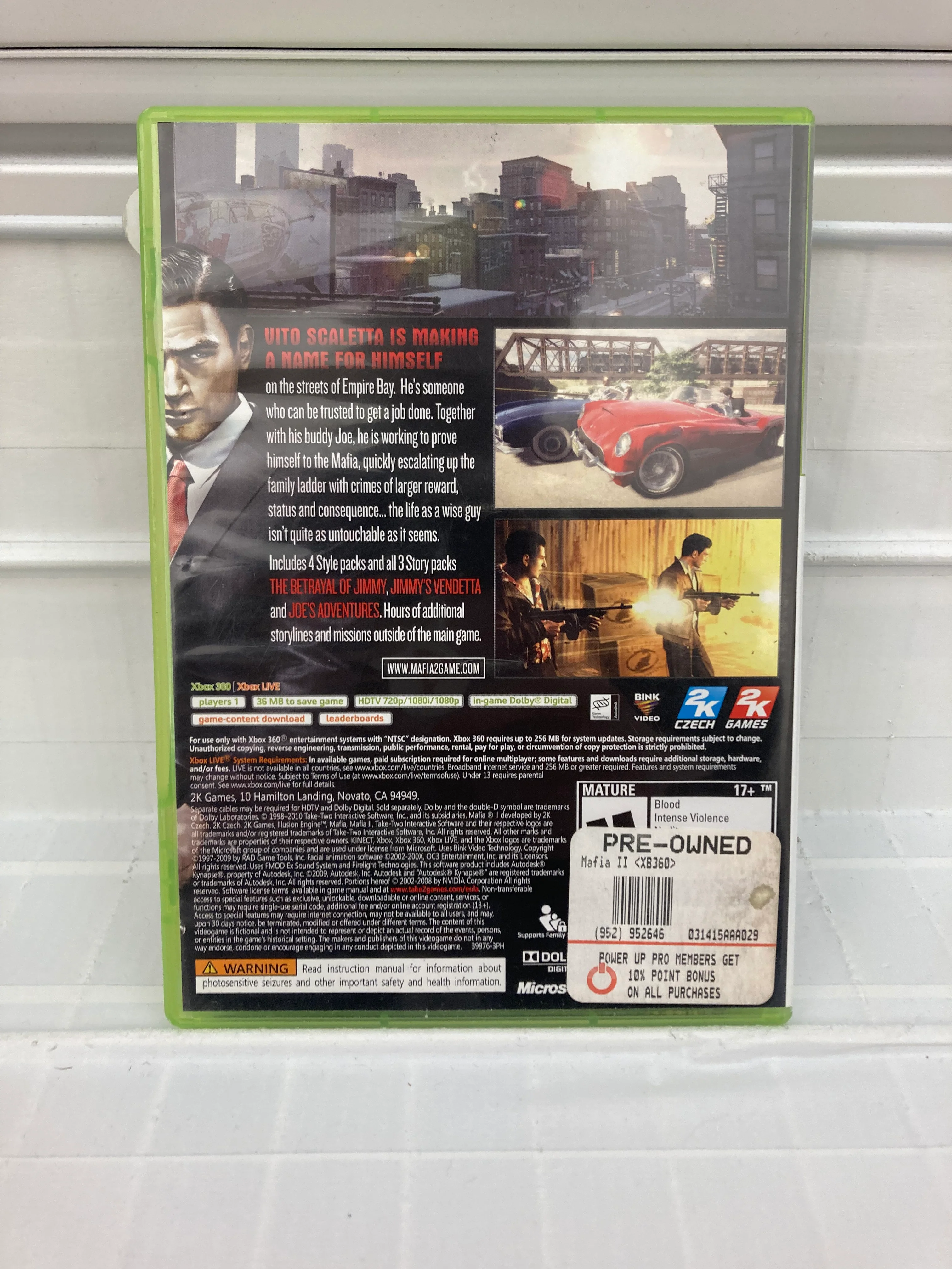 Mafia II [Platinum Hits] - Xbox 360 - Image 2