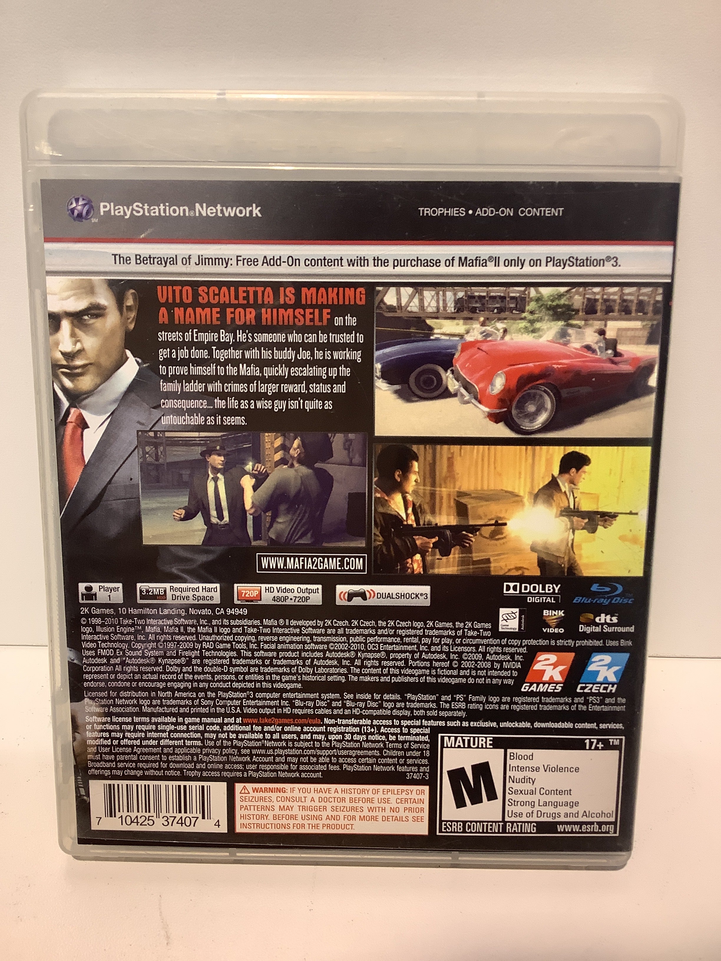 Mafia II - Playstation 3 - Image 2