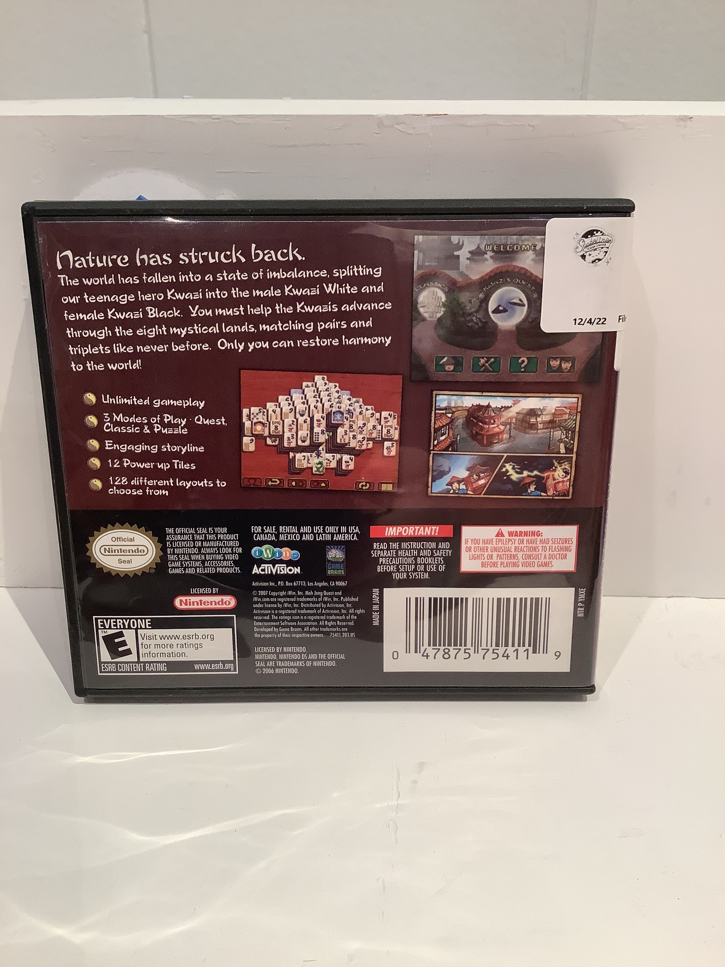 Mahjong Quest: Expeditions - Nintendo DS - Image 2