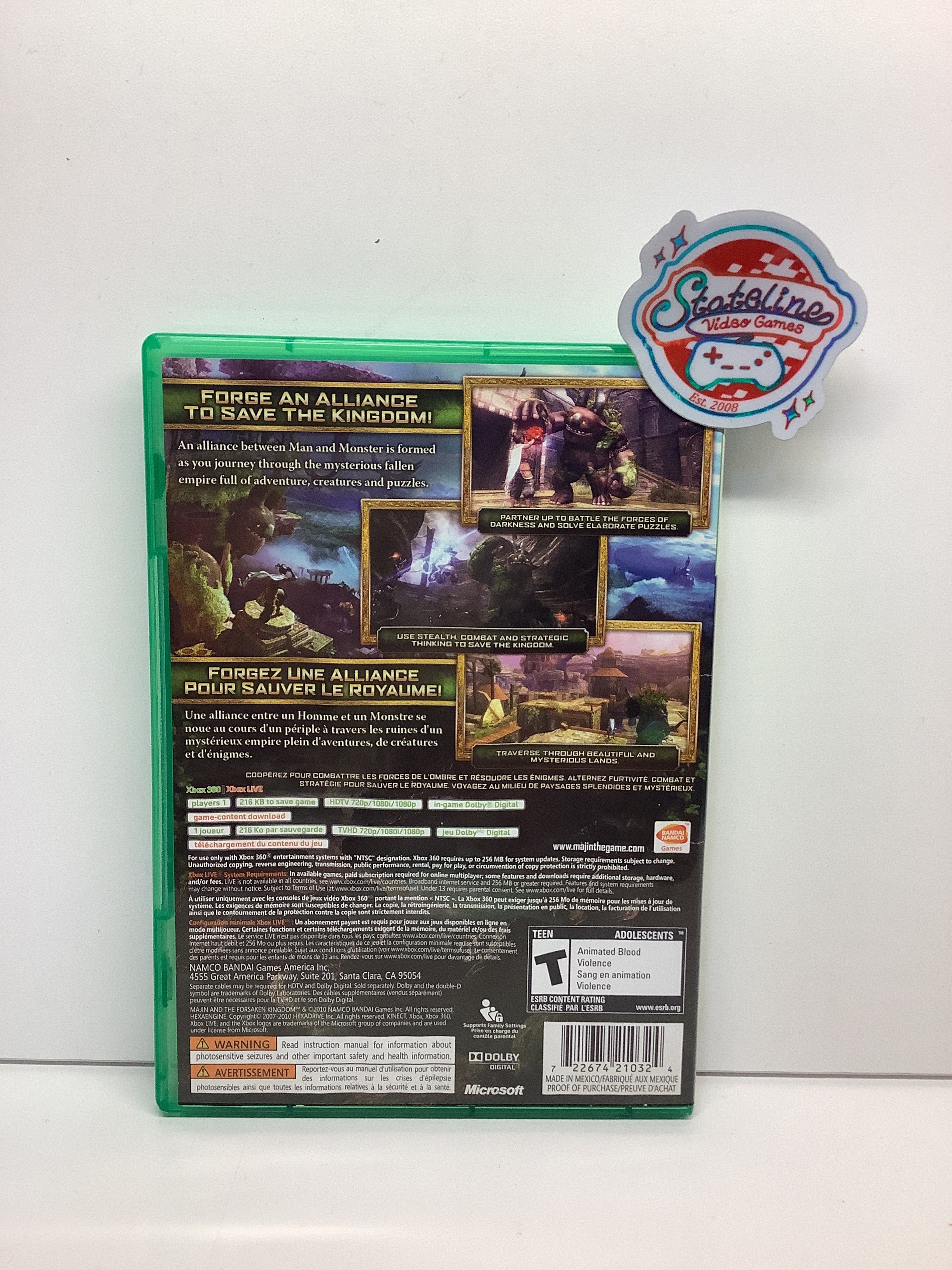 Majin and the Forsaken Kingdom - Xbox 360 - Image 2