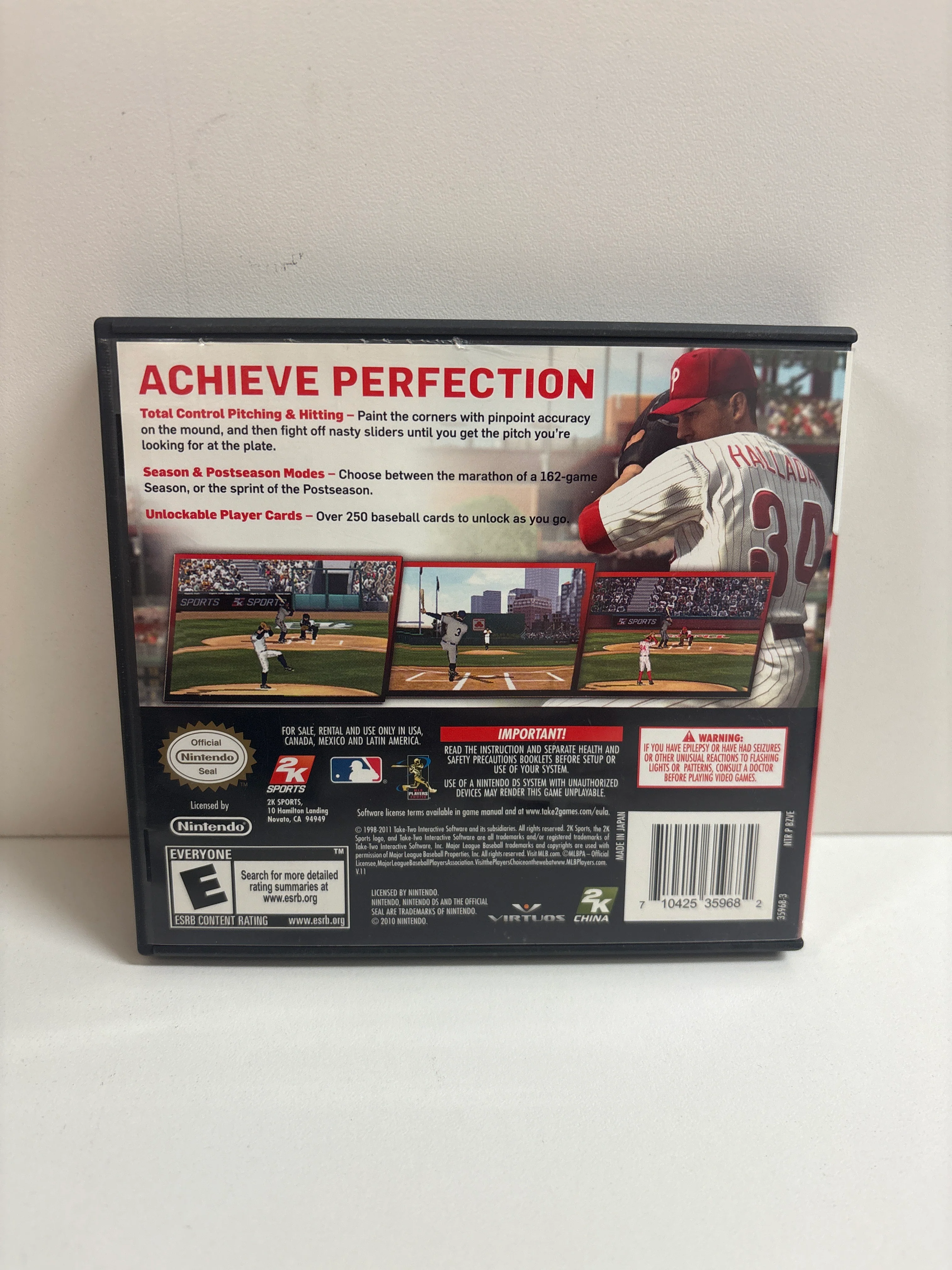 Major League Baseball 2K11 - Nintendo DS - Image 3