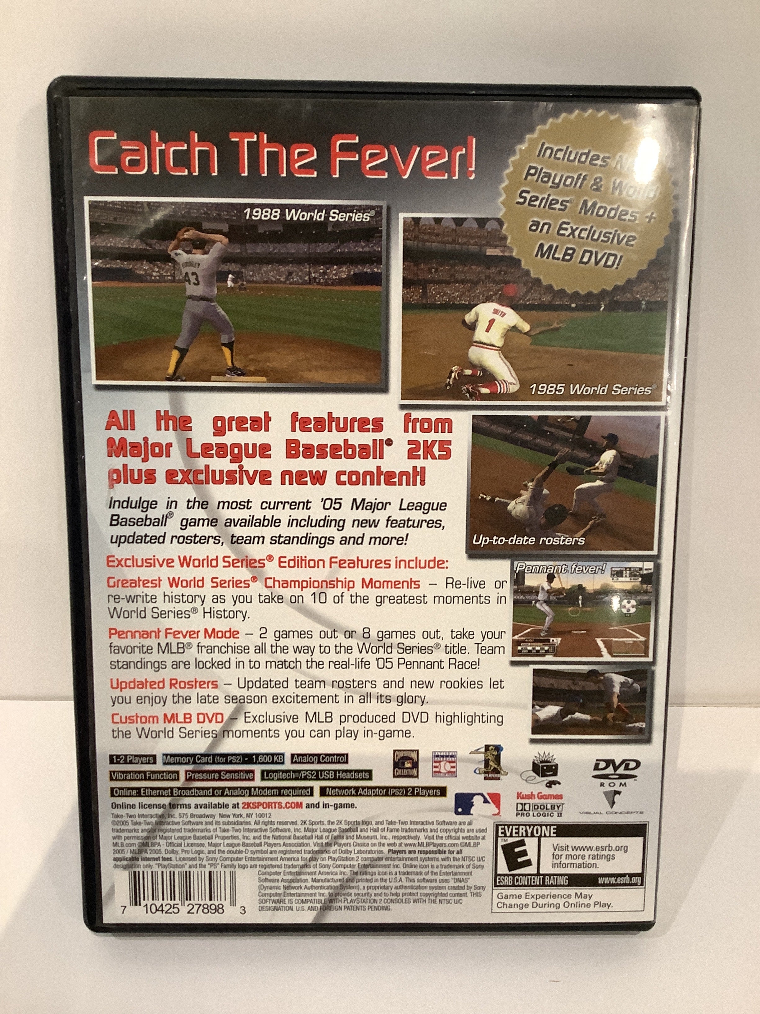 Major League Baseball 2K5 [World Series Edition] - Playstation 2 - Image 2
