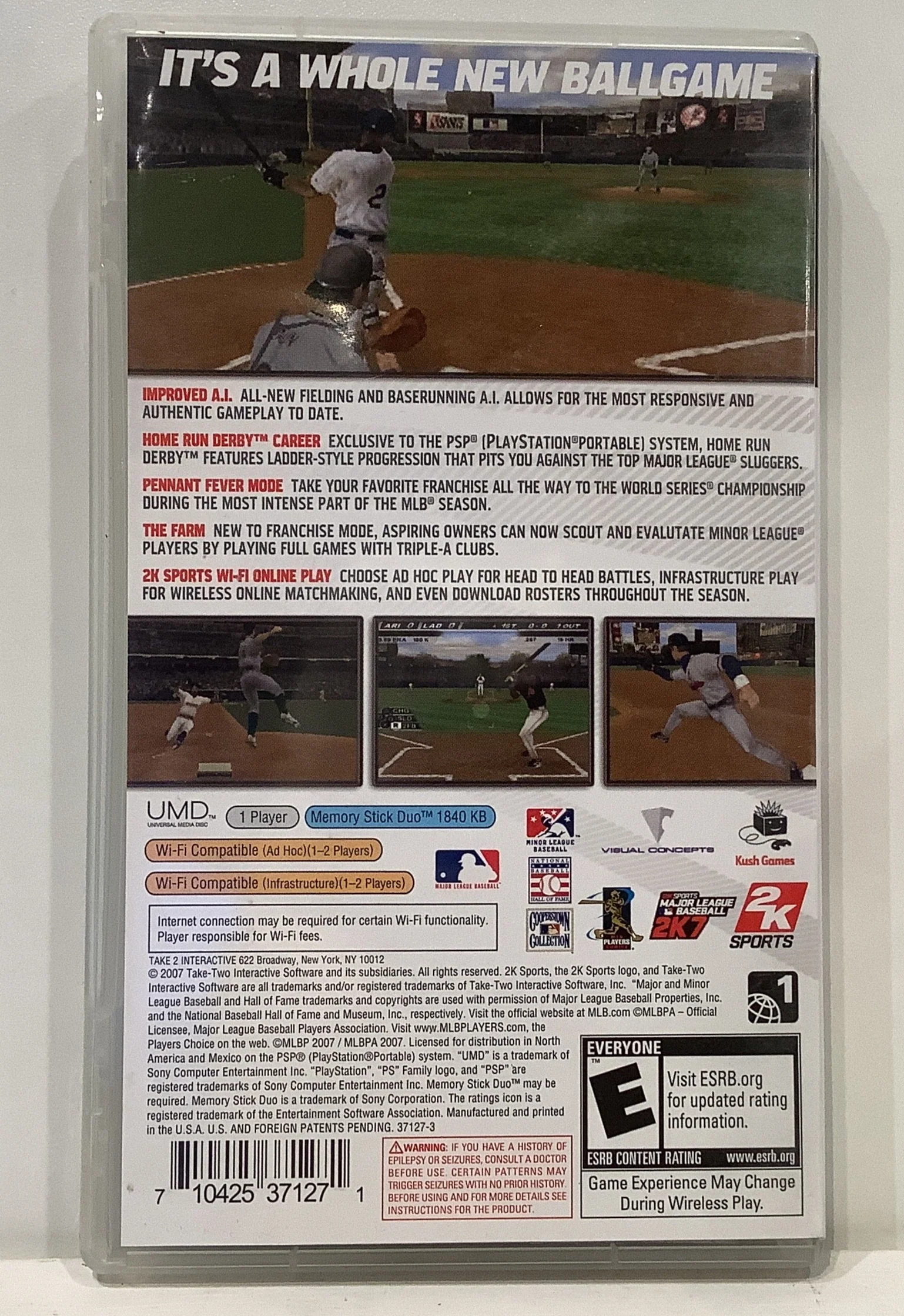Major League Baseball 2K7 - PSP - Image 2