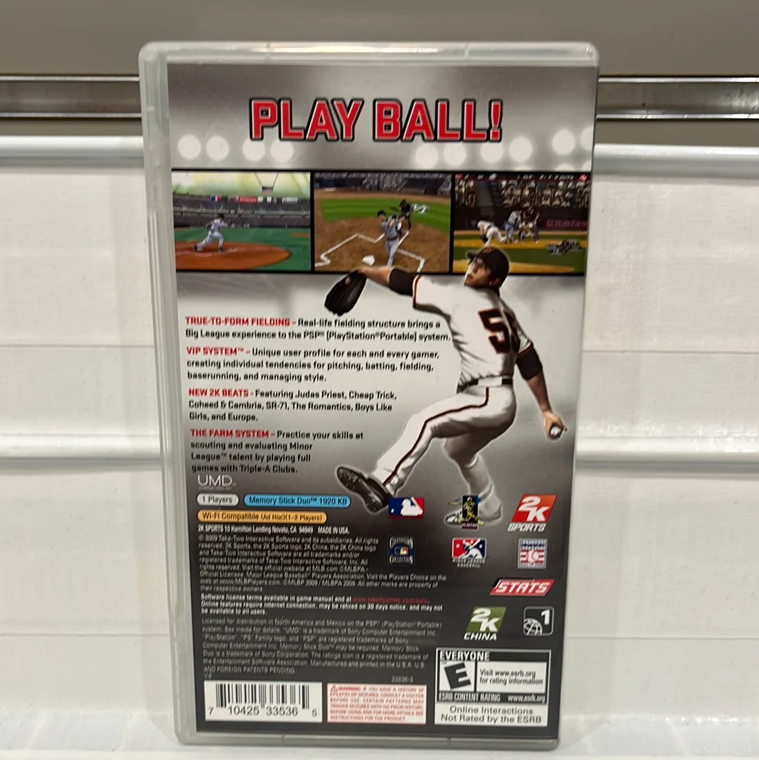 Major League Baseball 2K9 - PSP - Image 2