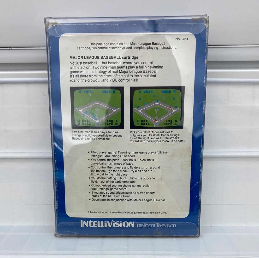 Major League Baseball - Intellivision - Image 2