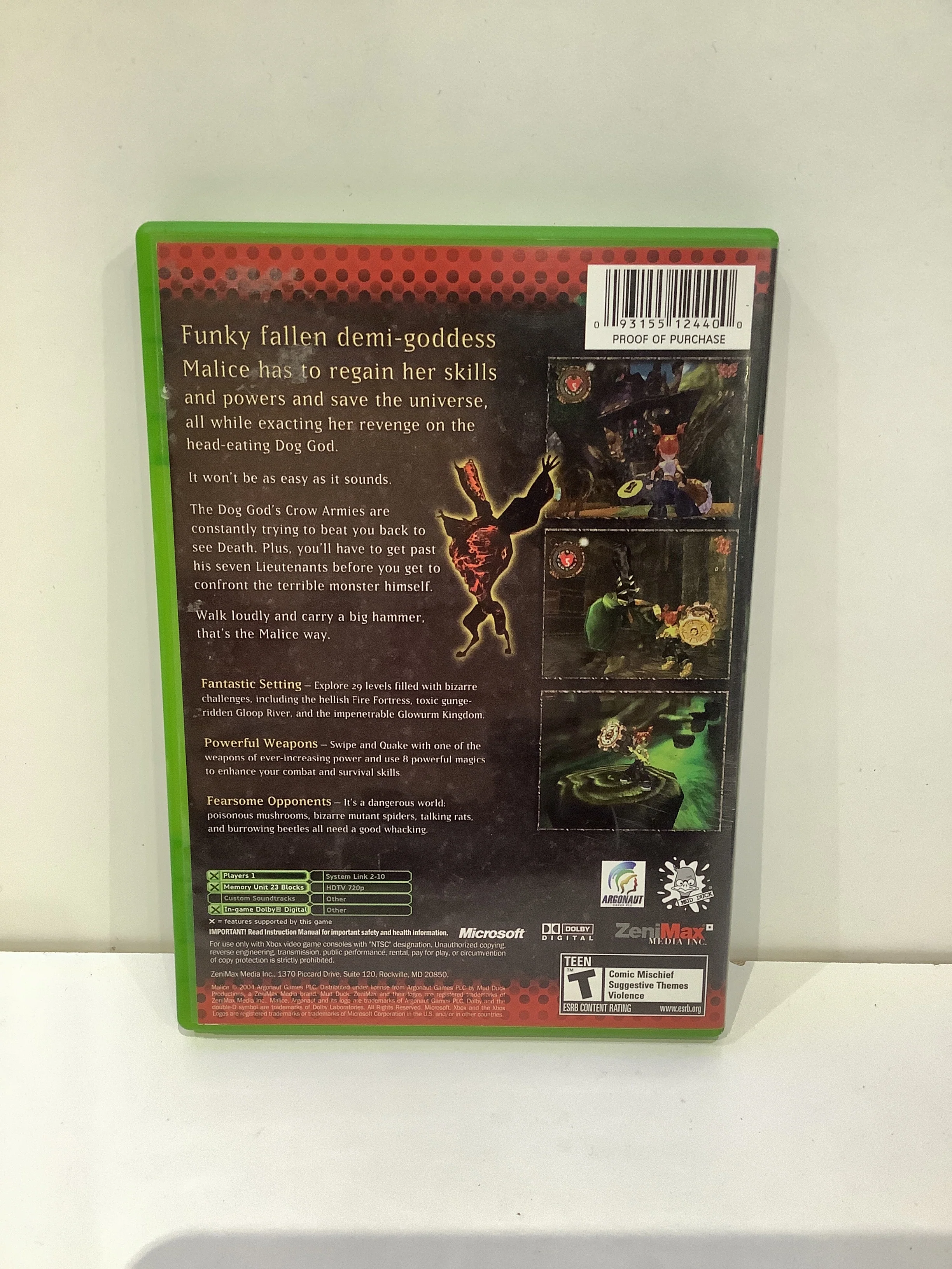 Malice - Xbox - Image 2