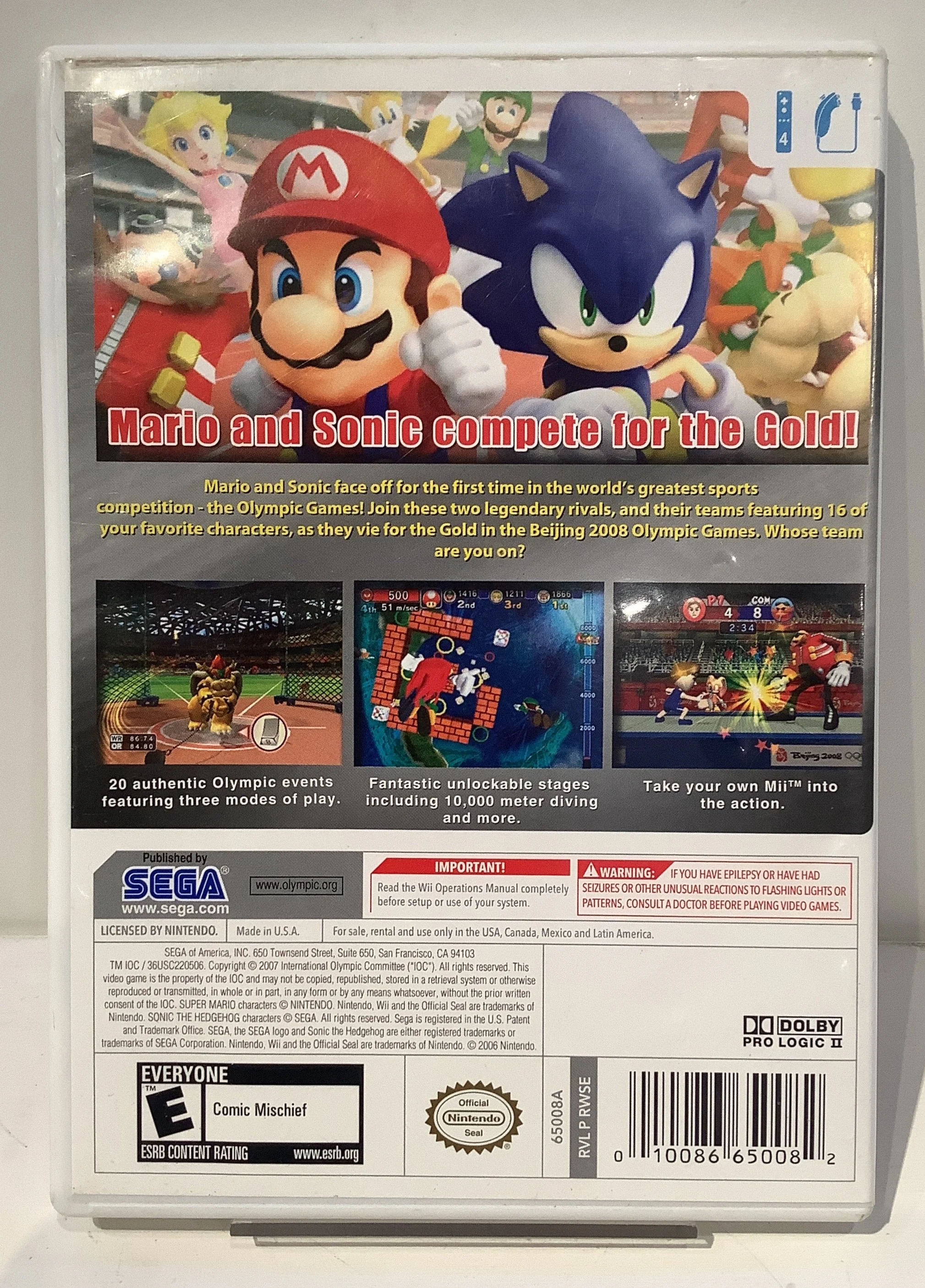 Mario and Sonic at the Olympic Games - Wii - Image 2