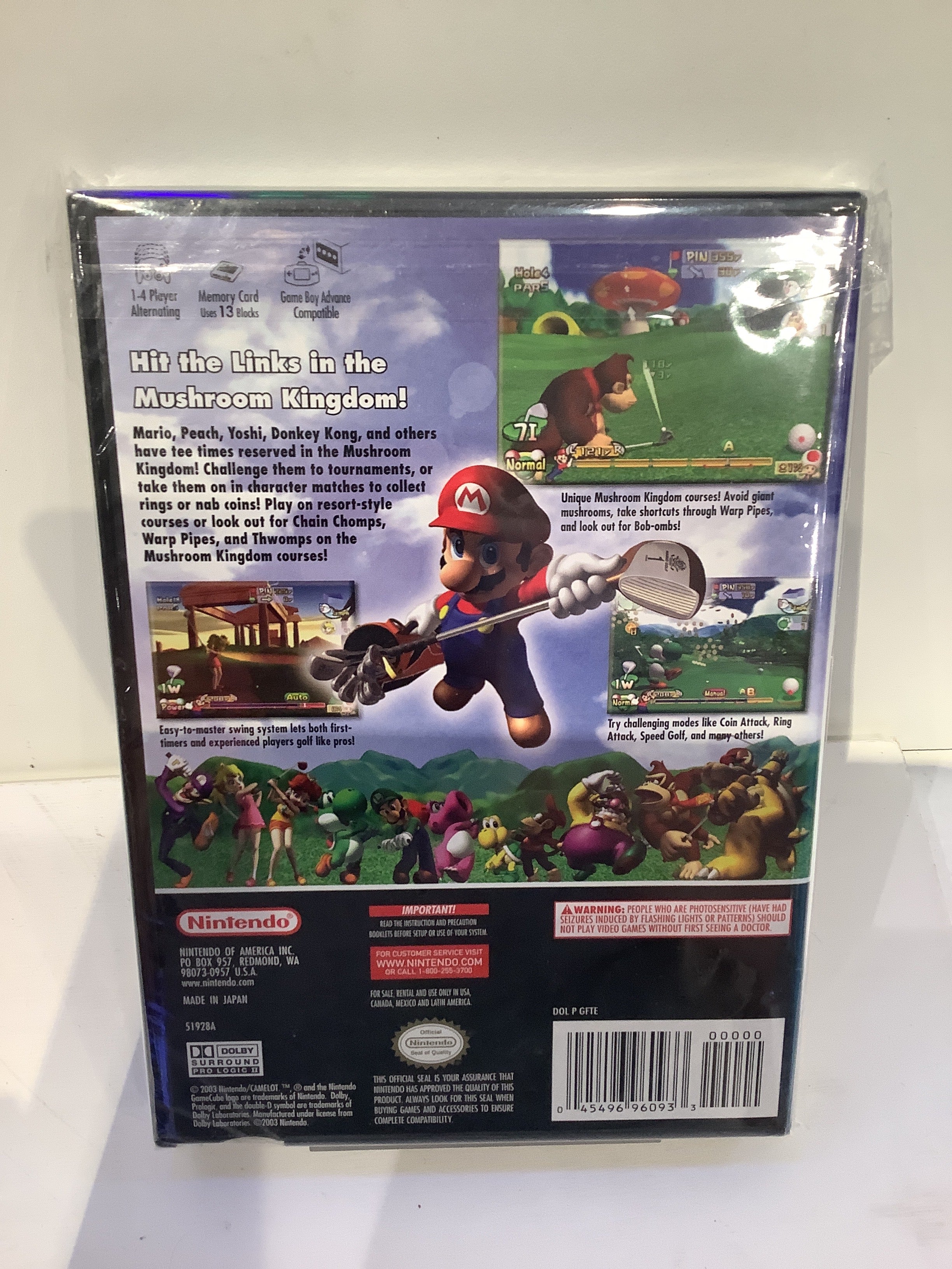 Mario Golf Toadstool Tour - Gamecube - Image 2