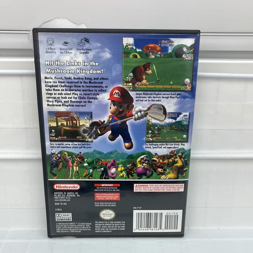 Mario Golf Toadstool Tour [Target Exclusive] - Gamecube - Image 2