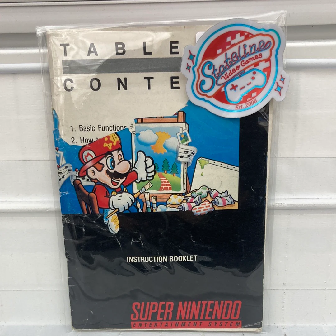 Mario Paint - Super Nintendo - Image 3