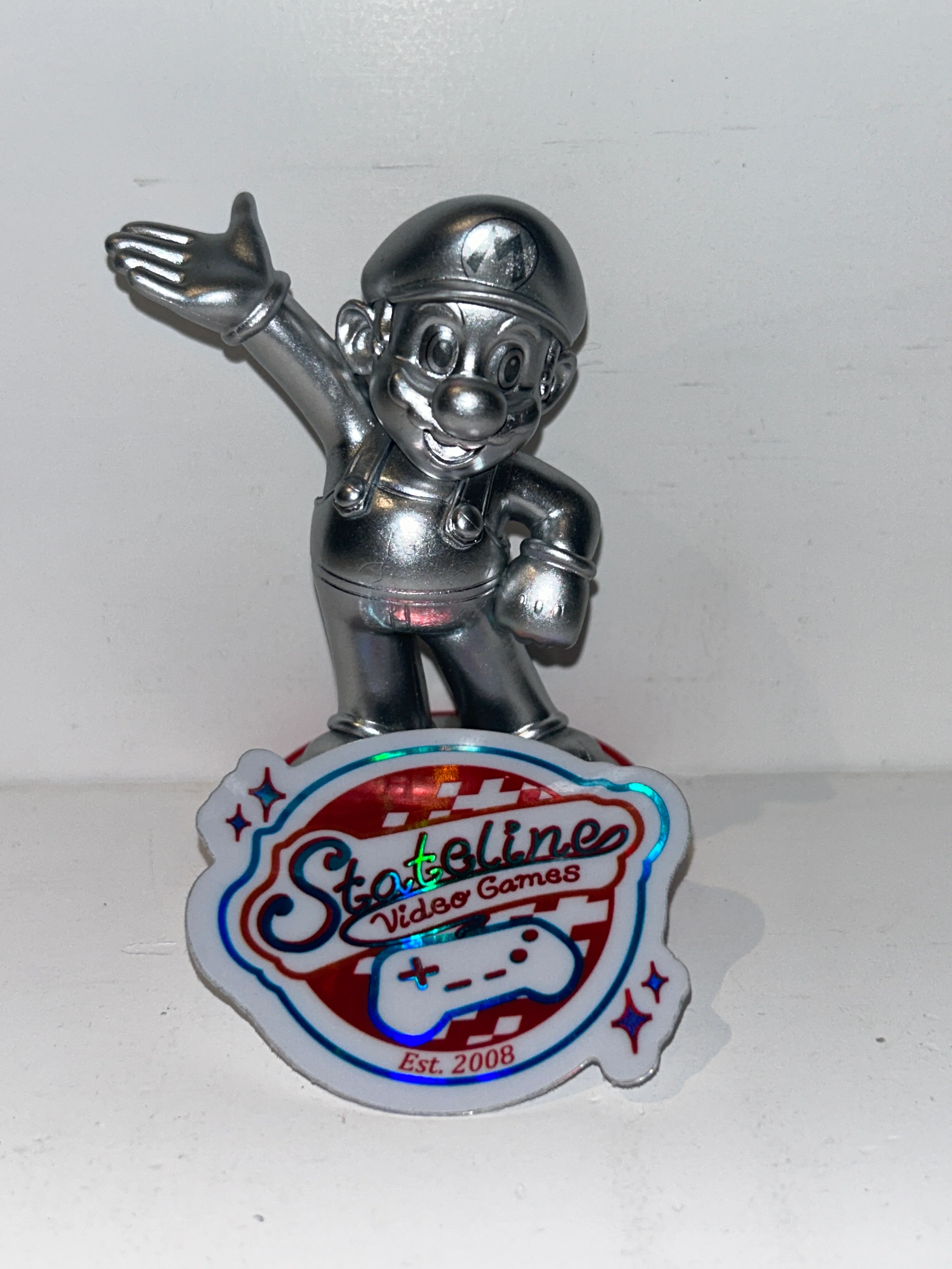 Mario - Silver - Amiibo