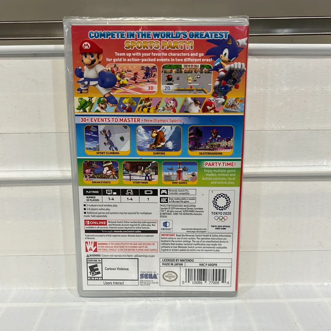 Mario & Sonic at the Olympic Games Tokyo 2020 - Nintendo Switch - Image 2