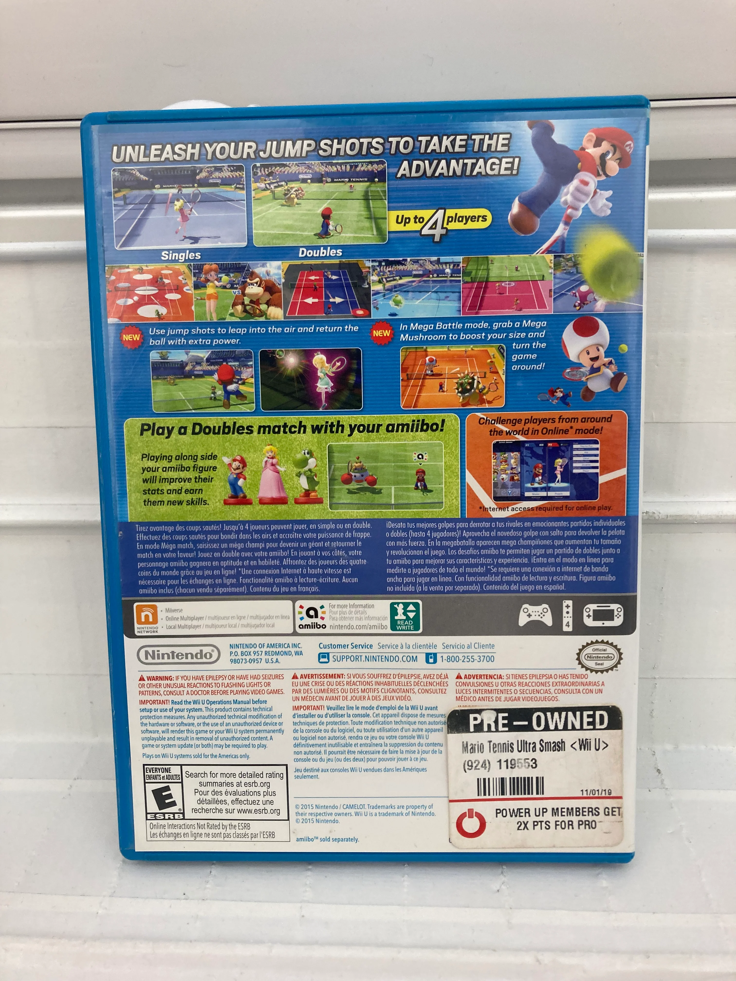 Mario Tennis Ultra Smash - Wii U - Image 2