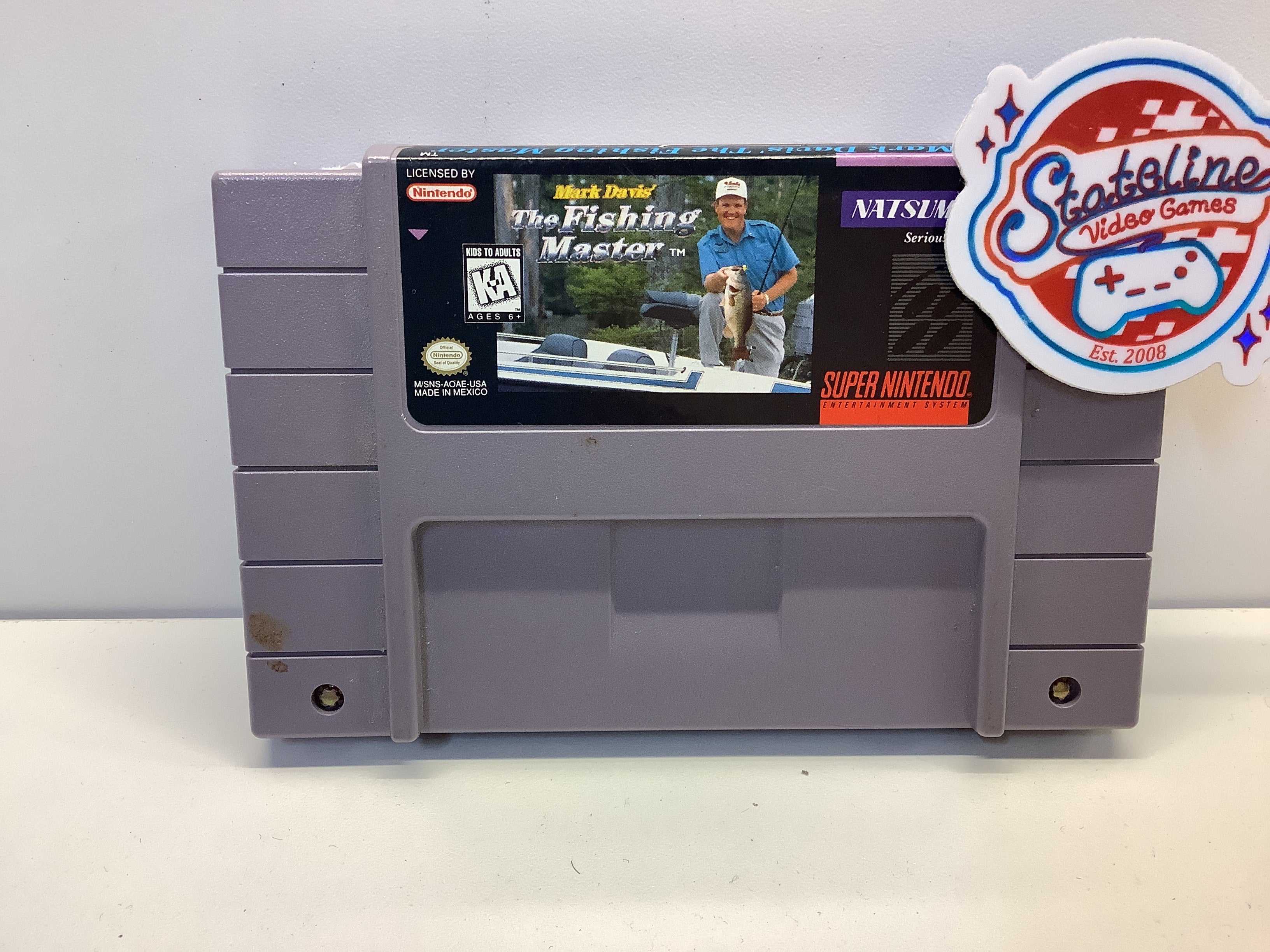 Mark Davis the Fishing Master - Super Nintendo