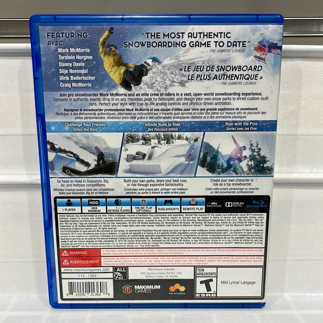 Mark McMorris Infinite Air - Playstation 4 - Image 2
