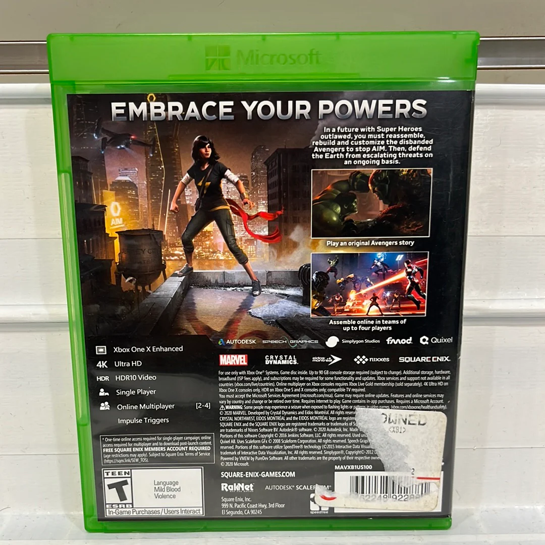 Marvel Avengers - Xbox One - Image 2
