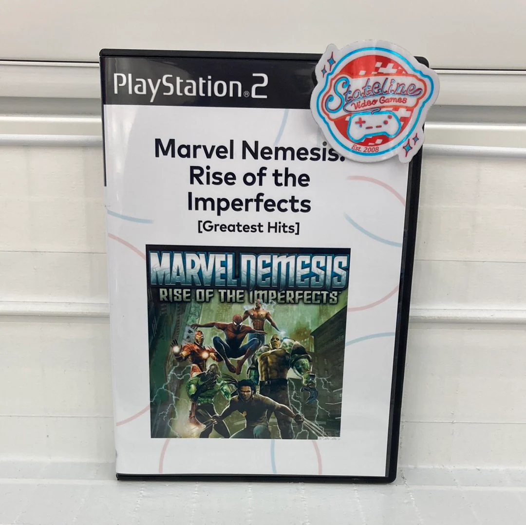 Marvel Nemesis Rise of the Imperfects [Greatest Hits] - Playstation 2 - Image 3