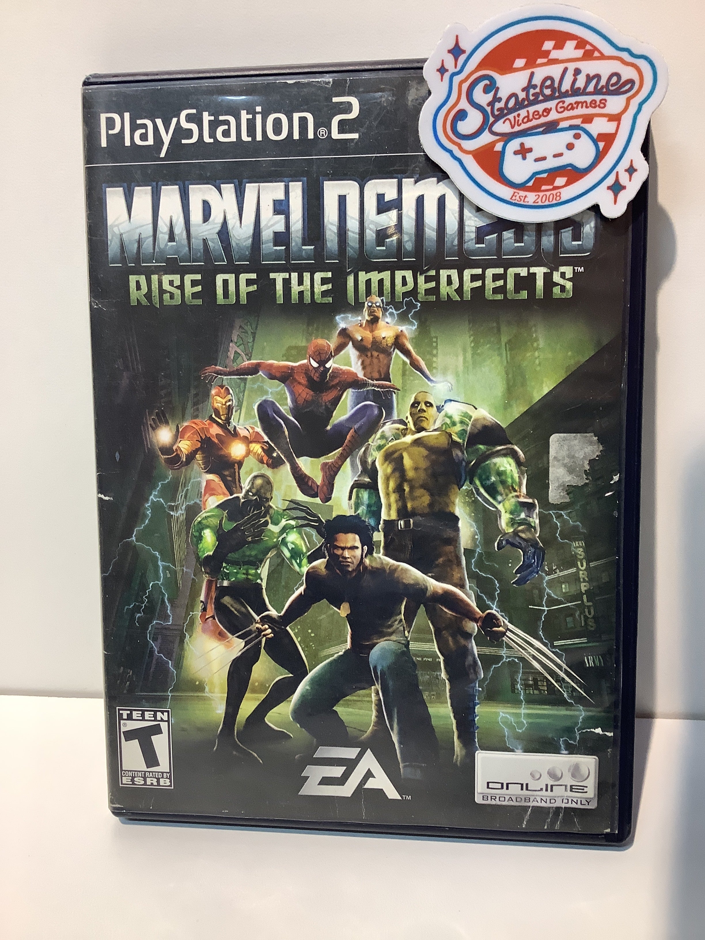 Marvel Nemesis Rise of the Imperfects - Playstation 2