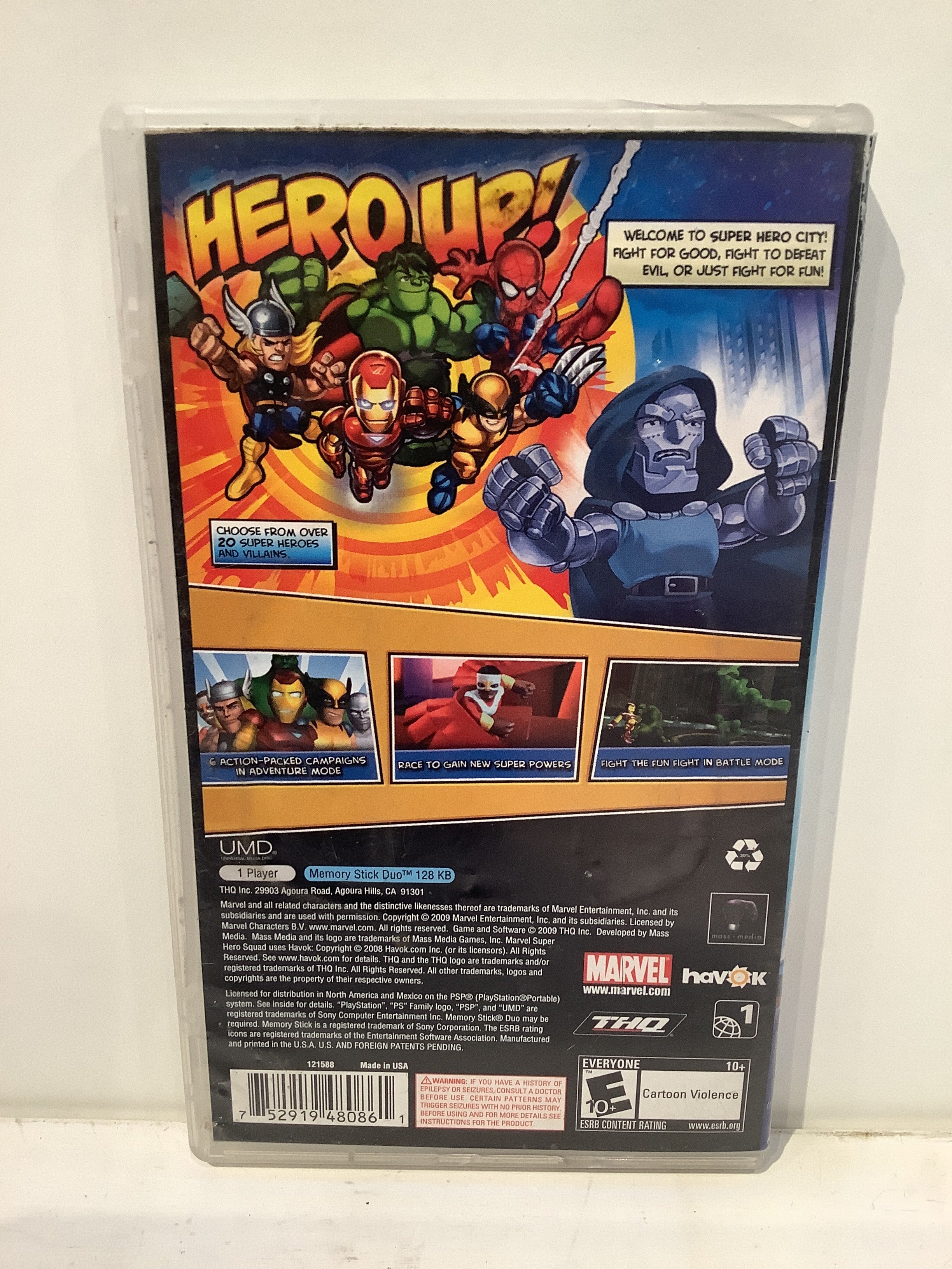 Marvel Super Hero Squad - PSP - Image 2