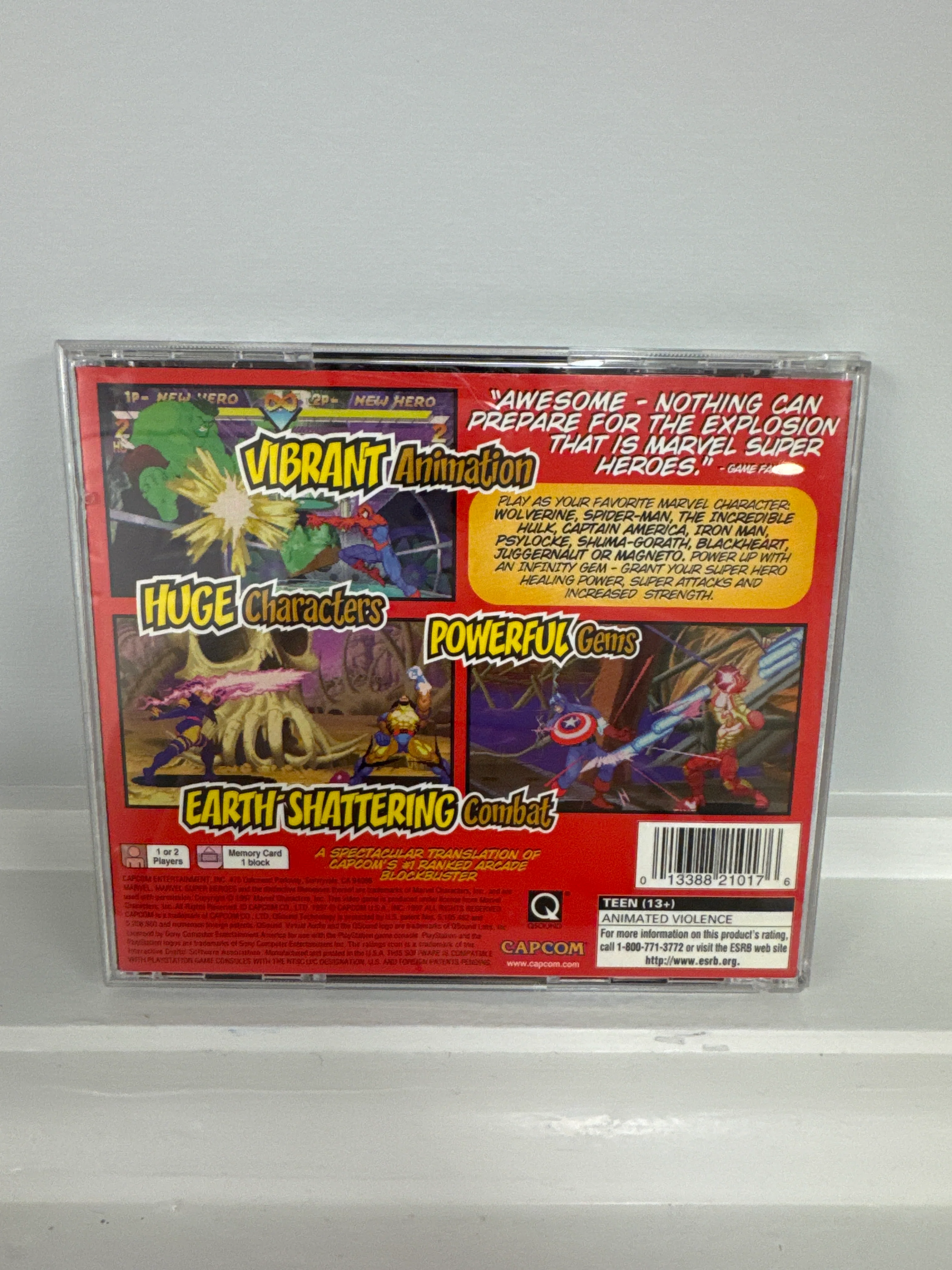 Marvel Super Heroes - Playstation - Image 2