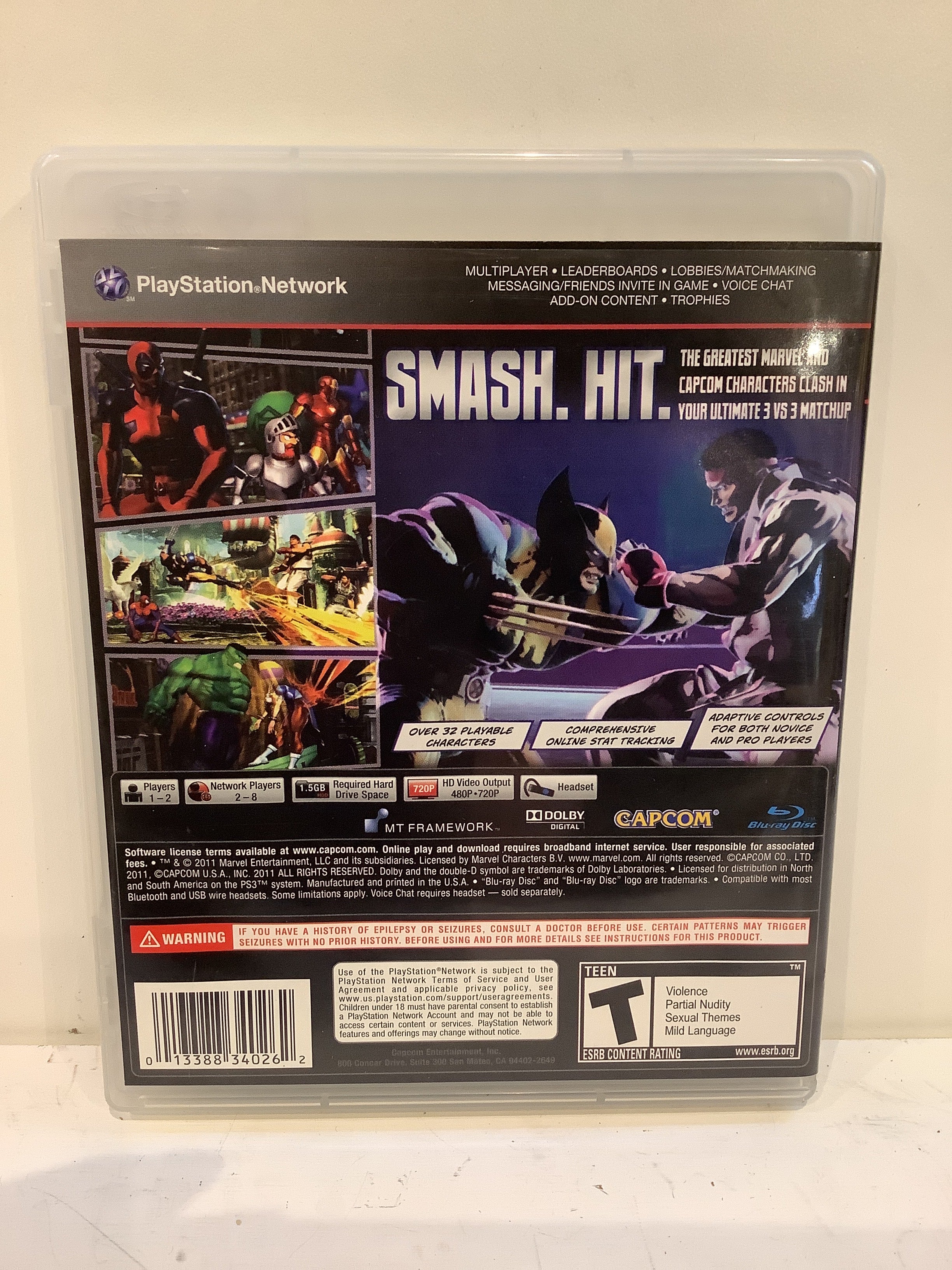 Marvel Vs. Capcom 3: Fate of Two Worlds - Playstation 3 - Image 2