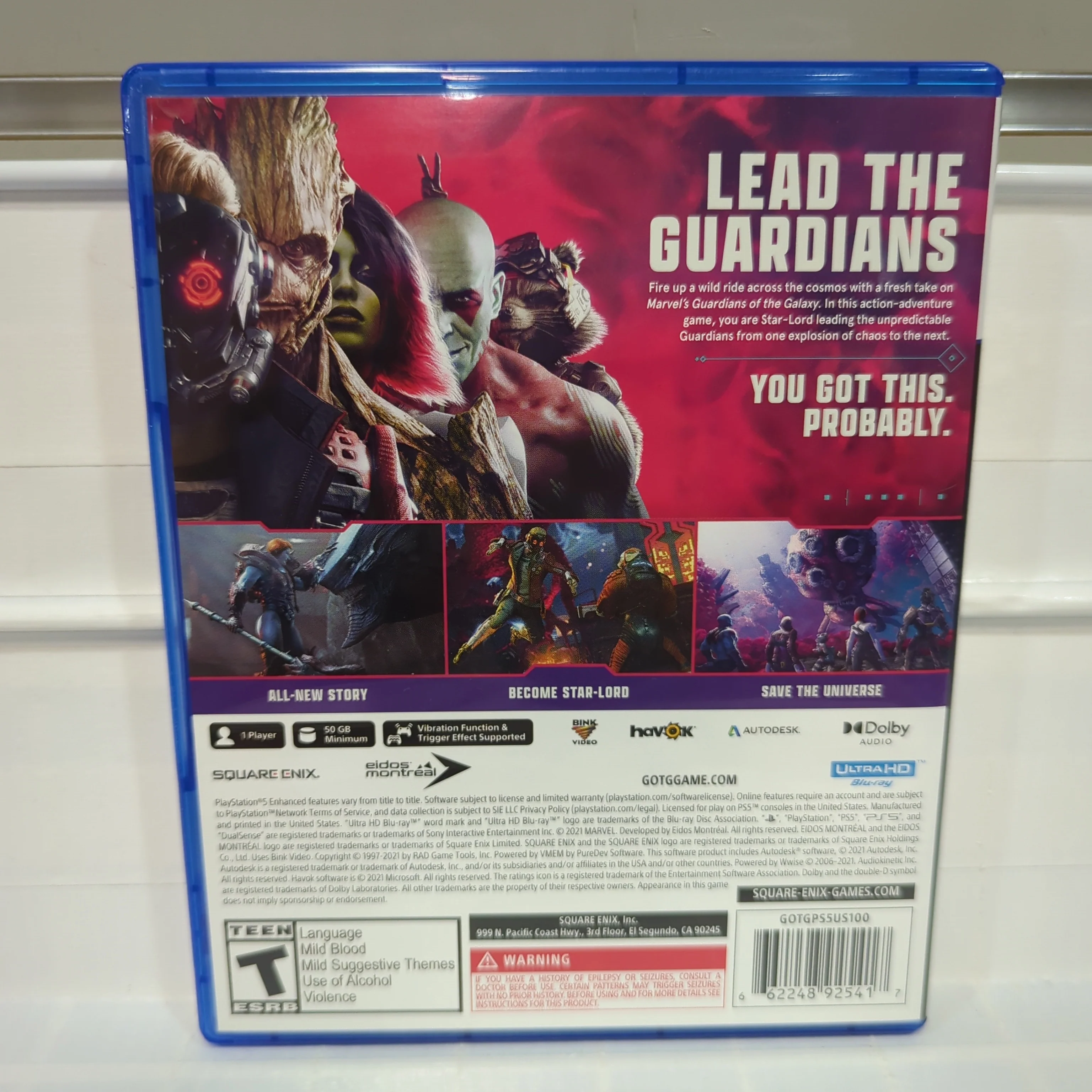 Marvel's Guardians of the Galaxy - Playstation 5 - Image 2