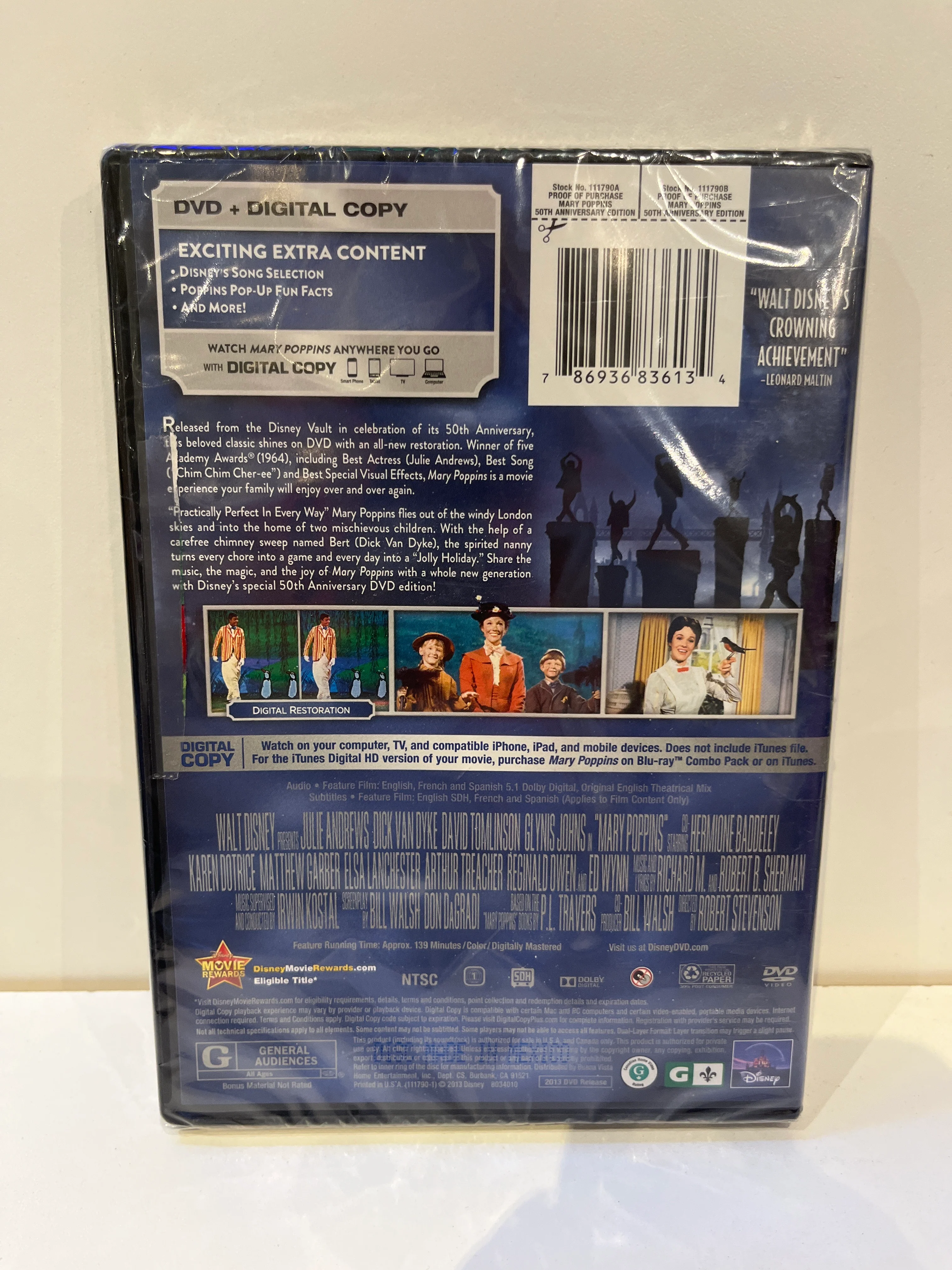 Mary Poppins: 50th Anniversary Edition - DVD - Image 2