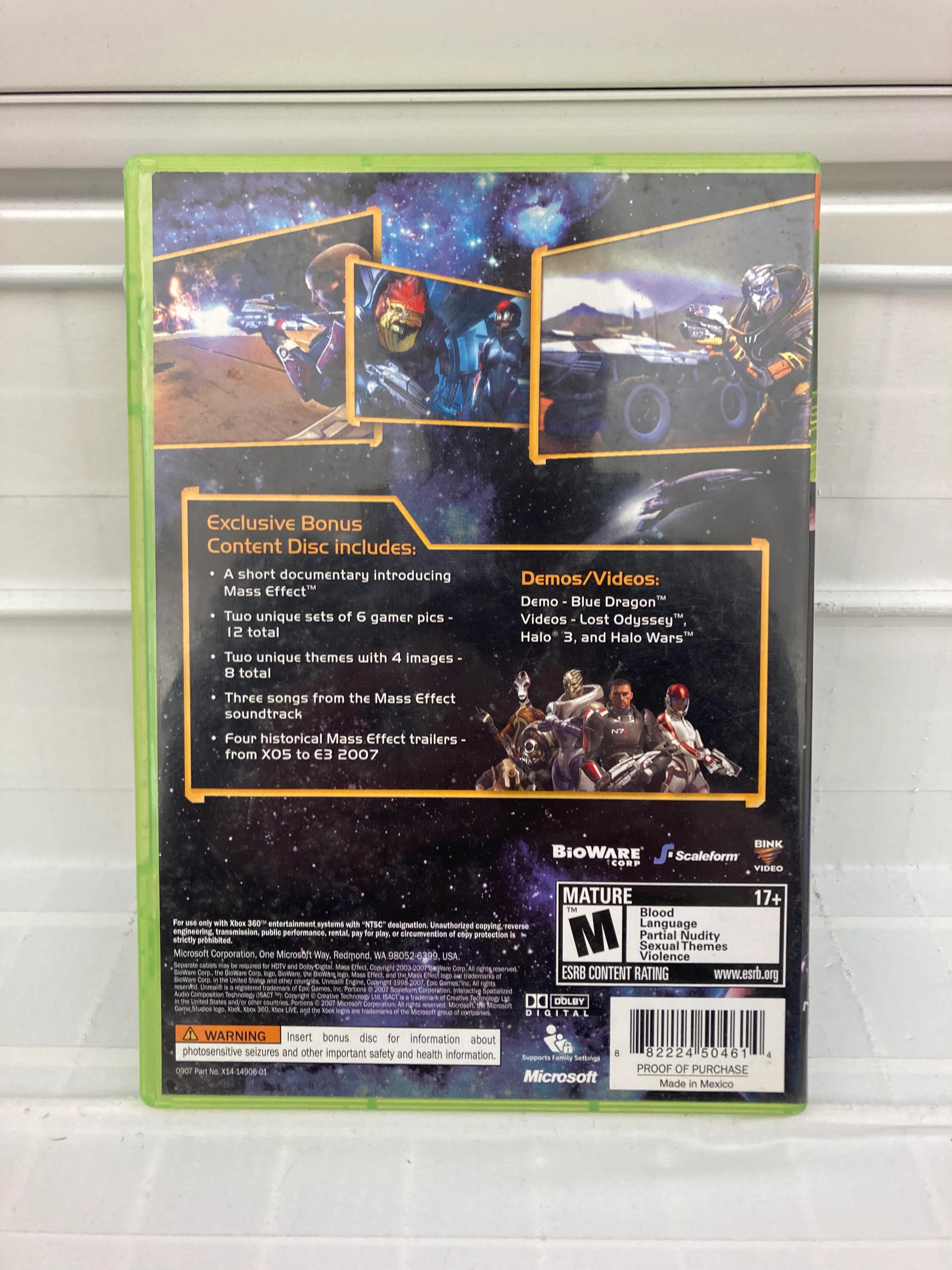 Mass Effect Bonus Content Disc - Xbox 360 - Image 2