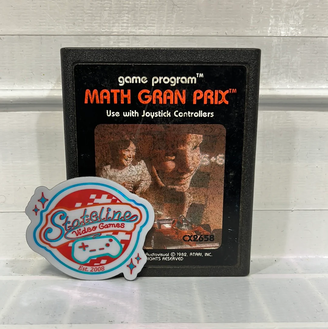 Math Gran Prix - Atari 2600
