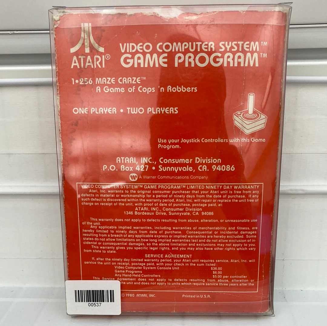 Maze Craze - Atari 2600 - Image 5