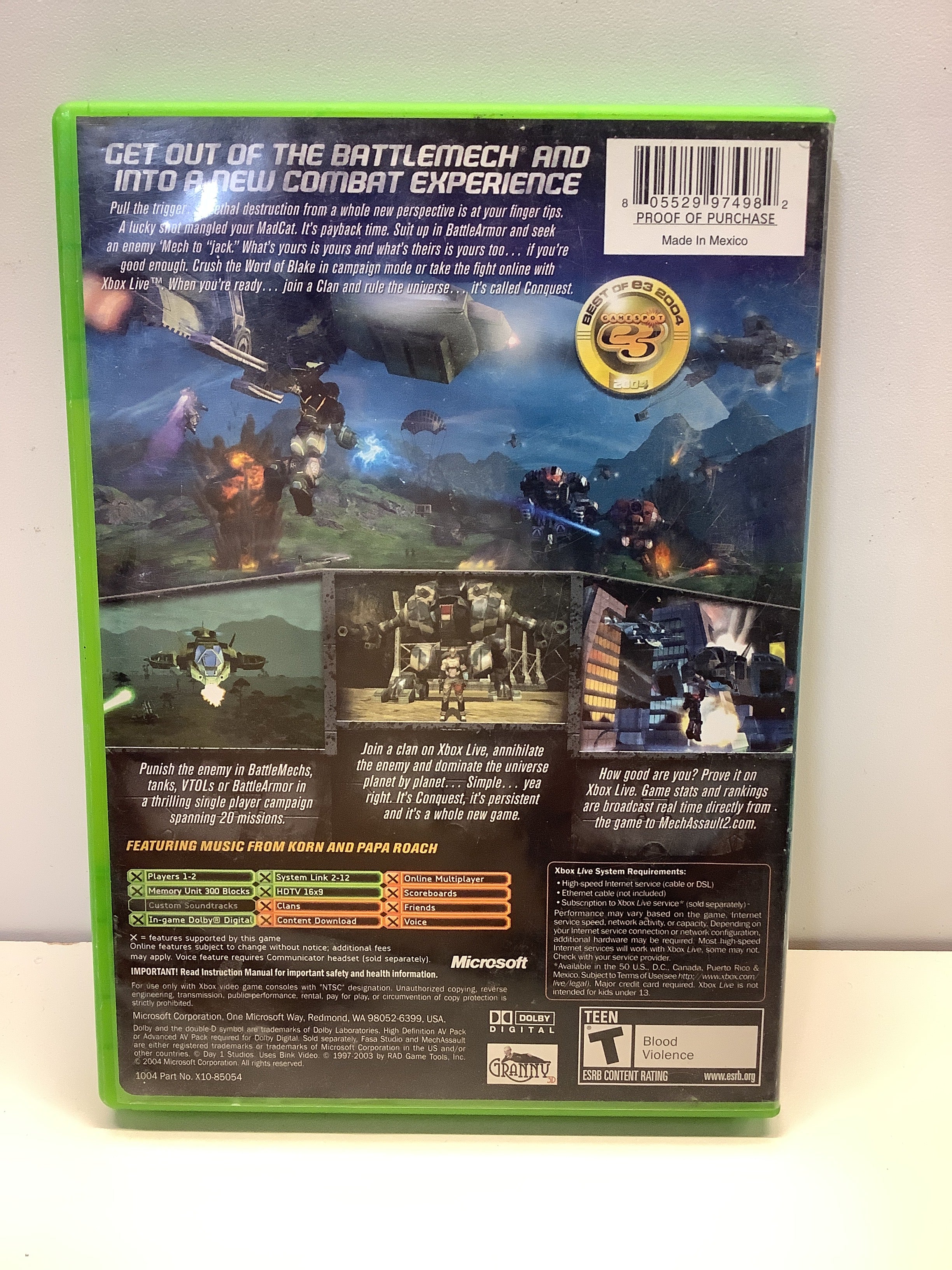 MechAssault 2 Lone Wolf - Xbox - Image 2