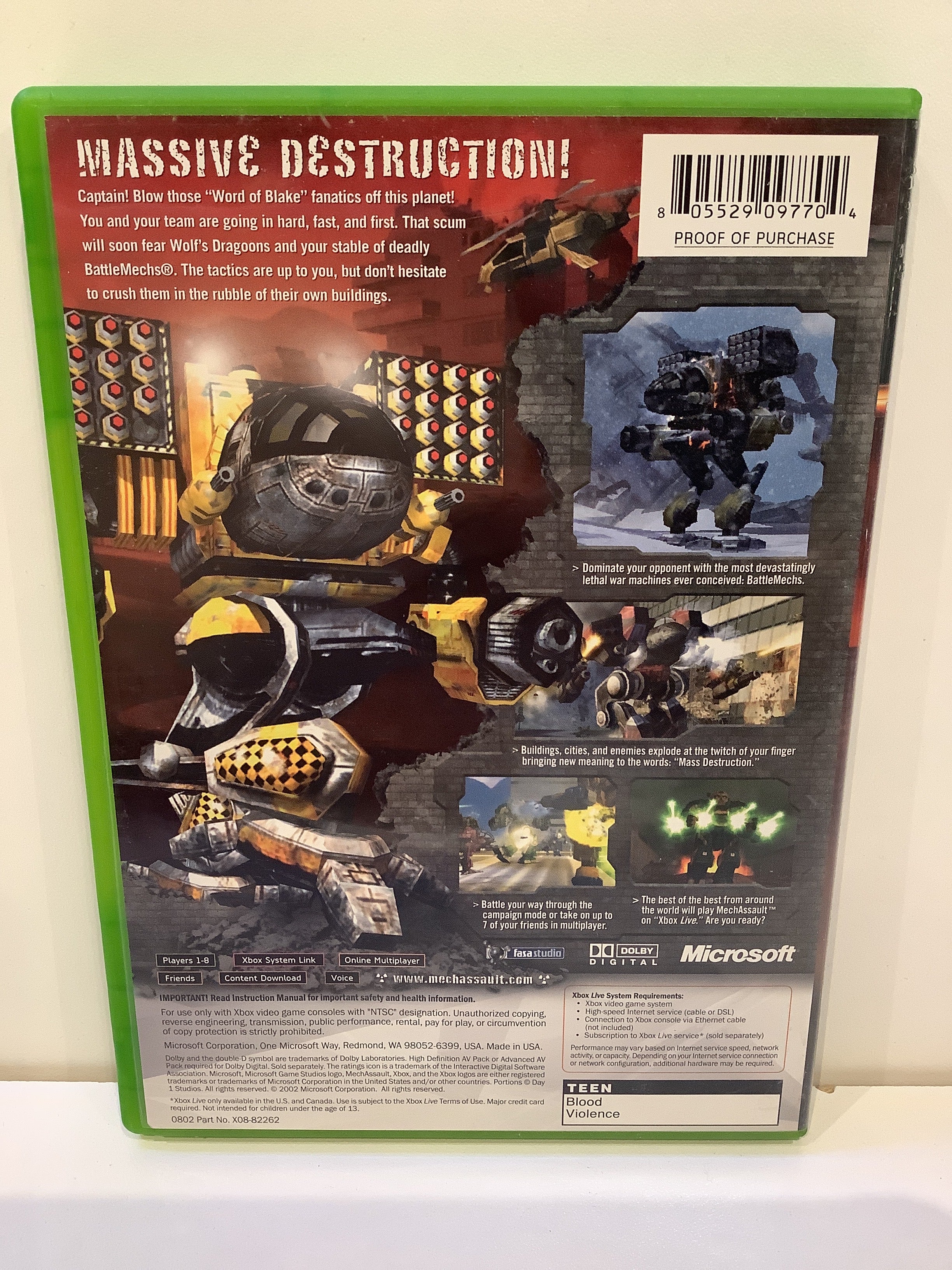 MechAssault - Xbox - Image 2