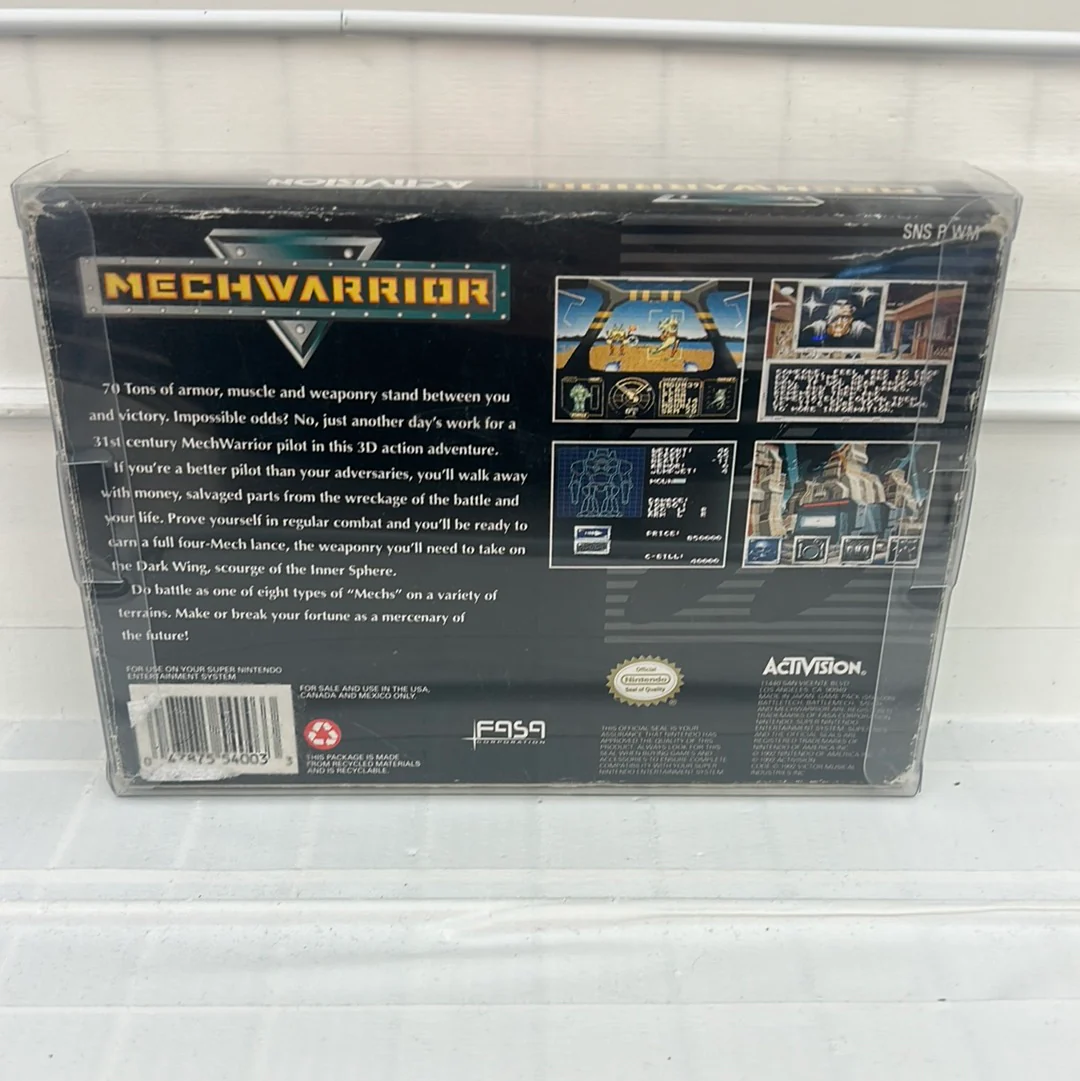 MechWarrior - Super Nintendo - Image 2