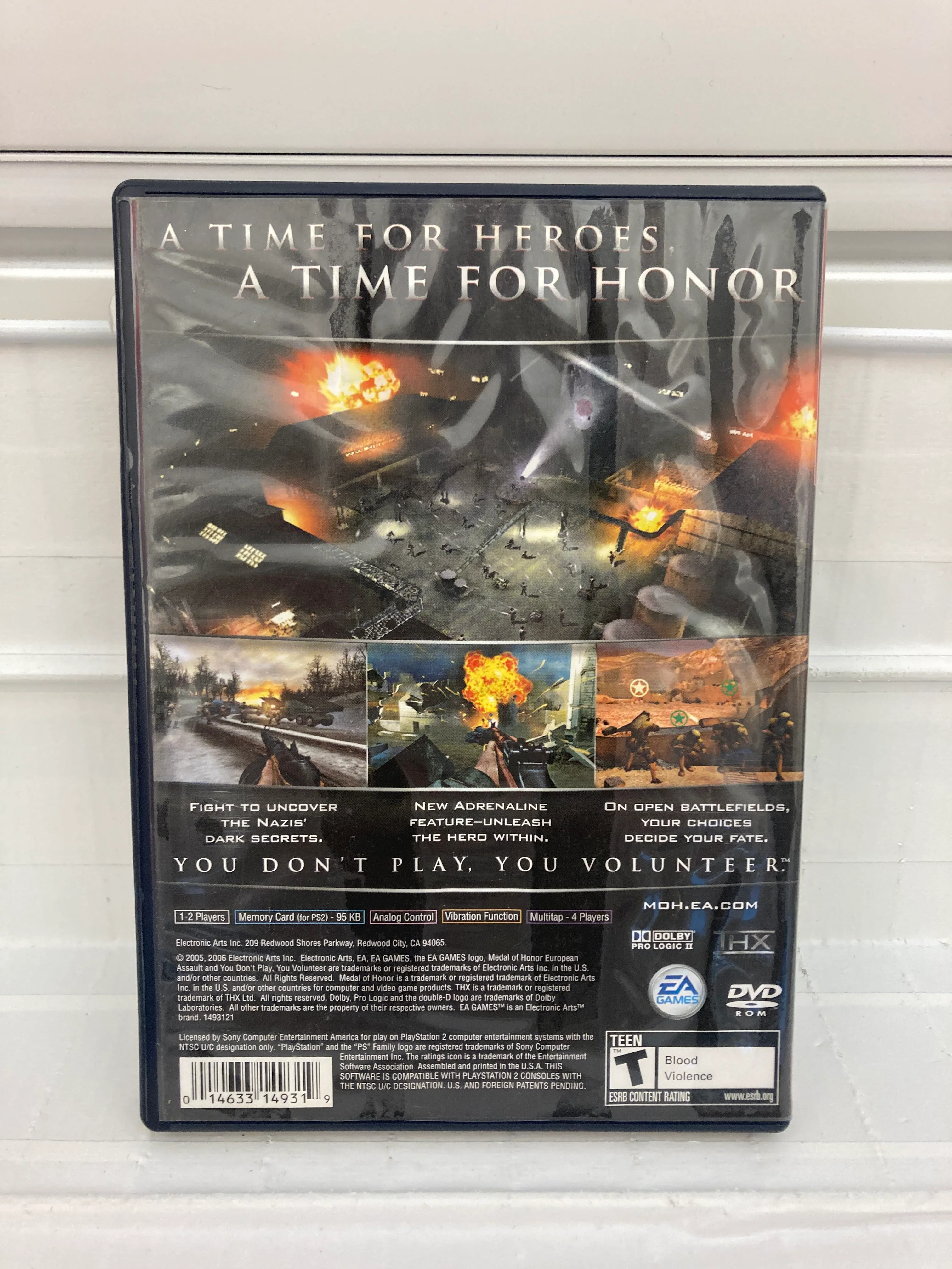 Medal of Honor European Assault [Greatest Hits] - Playstation 2 - Image 2