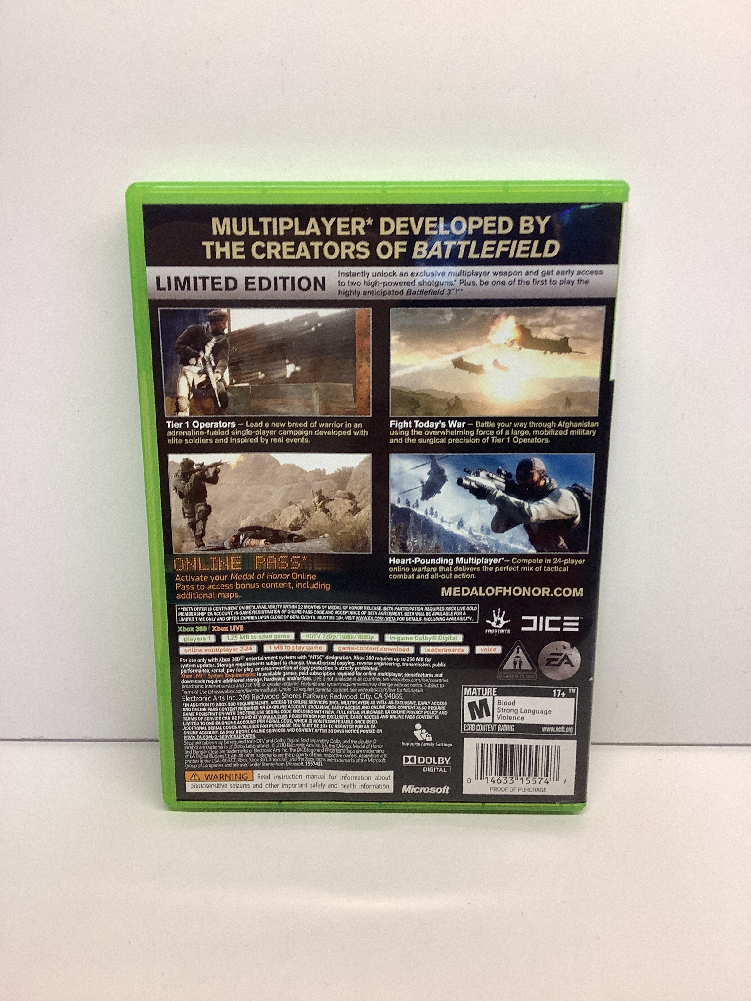 Medal of Honor [Limited Edition] - Xbox 360 - Image 2
