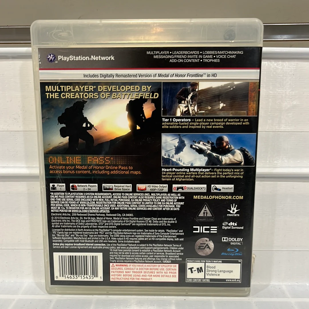 Medal of Honor - Playstation 3 - Image 2