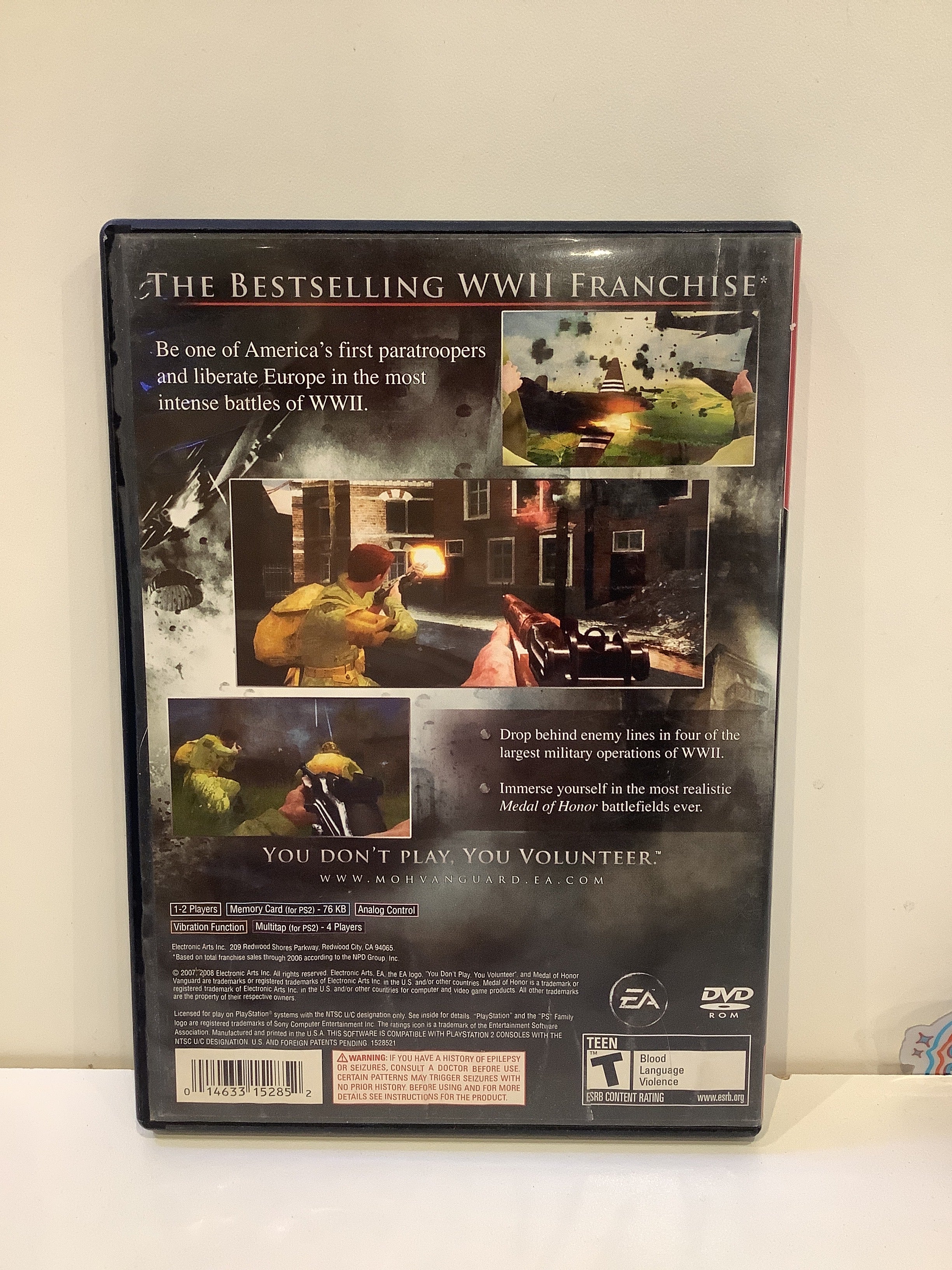 Medal of Honor Vanguard [Greatest Hits] - Playstation 2 - Image 2