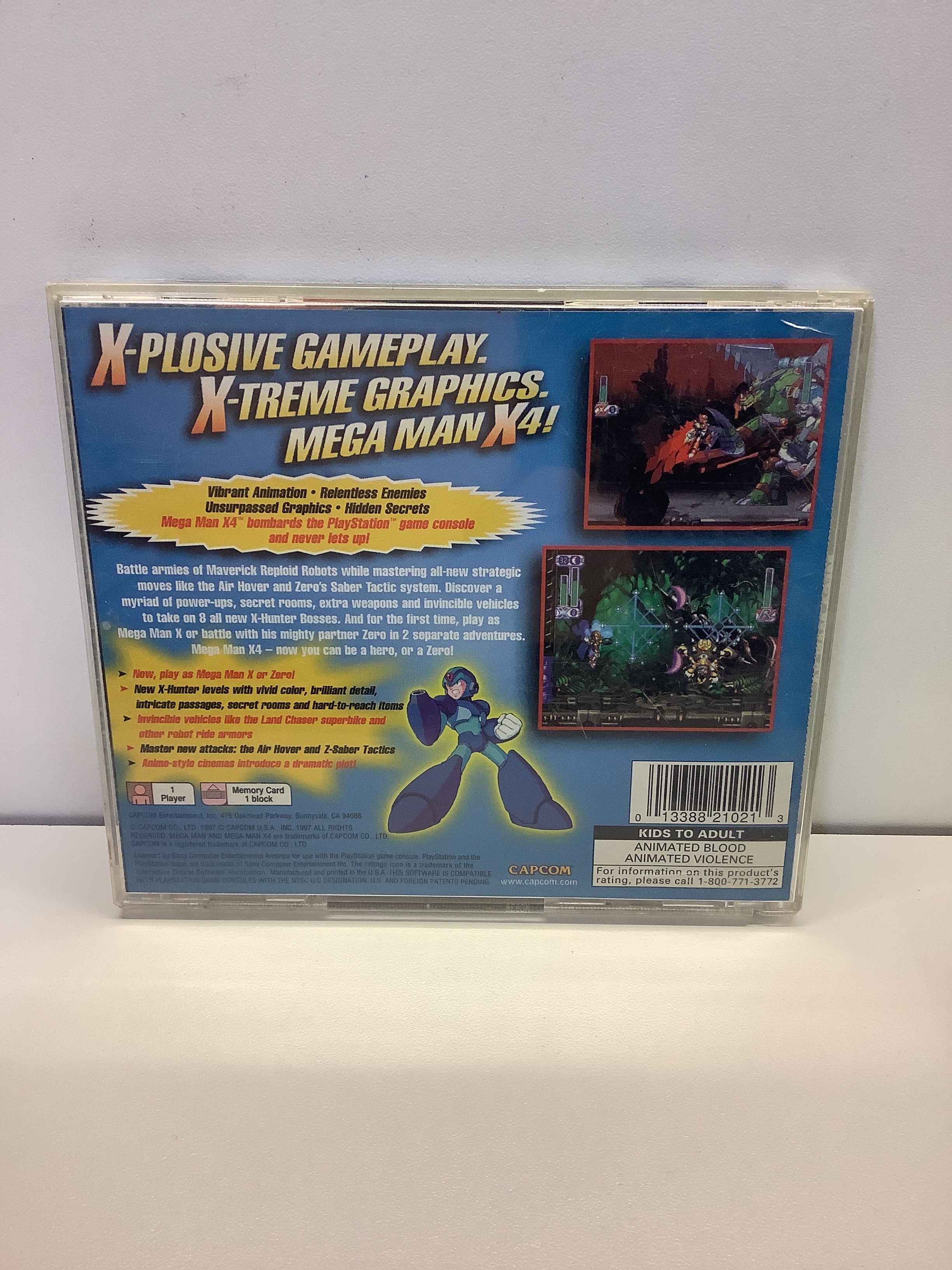 Mega Man X4 - Playstation - Image 2