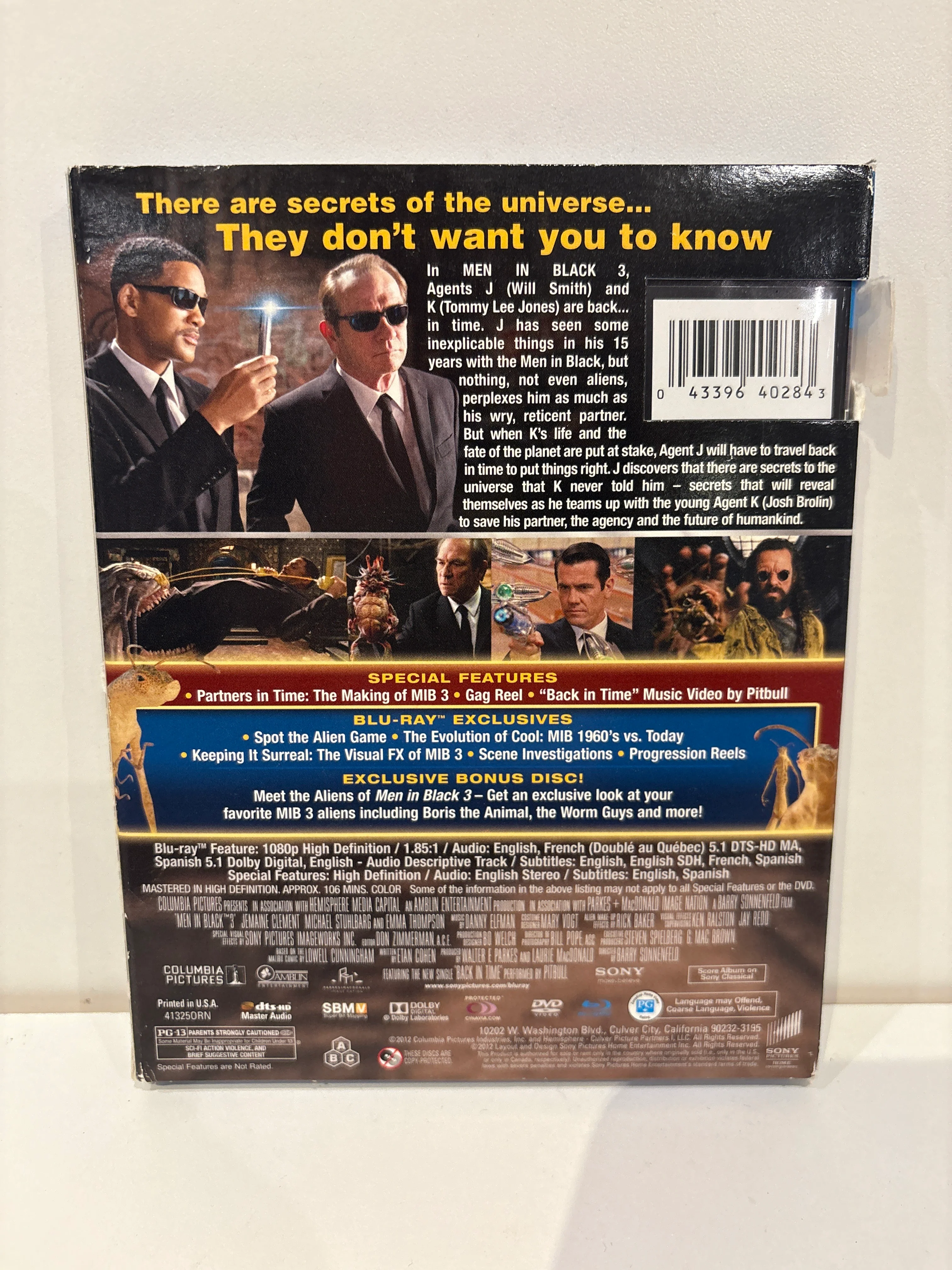 Men in Black 3 - Blu-Ray - Image 2