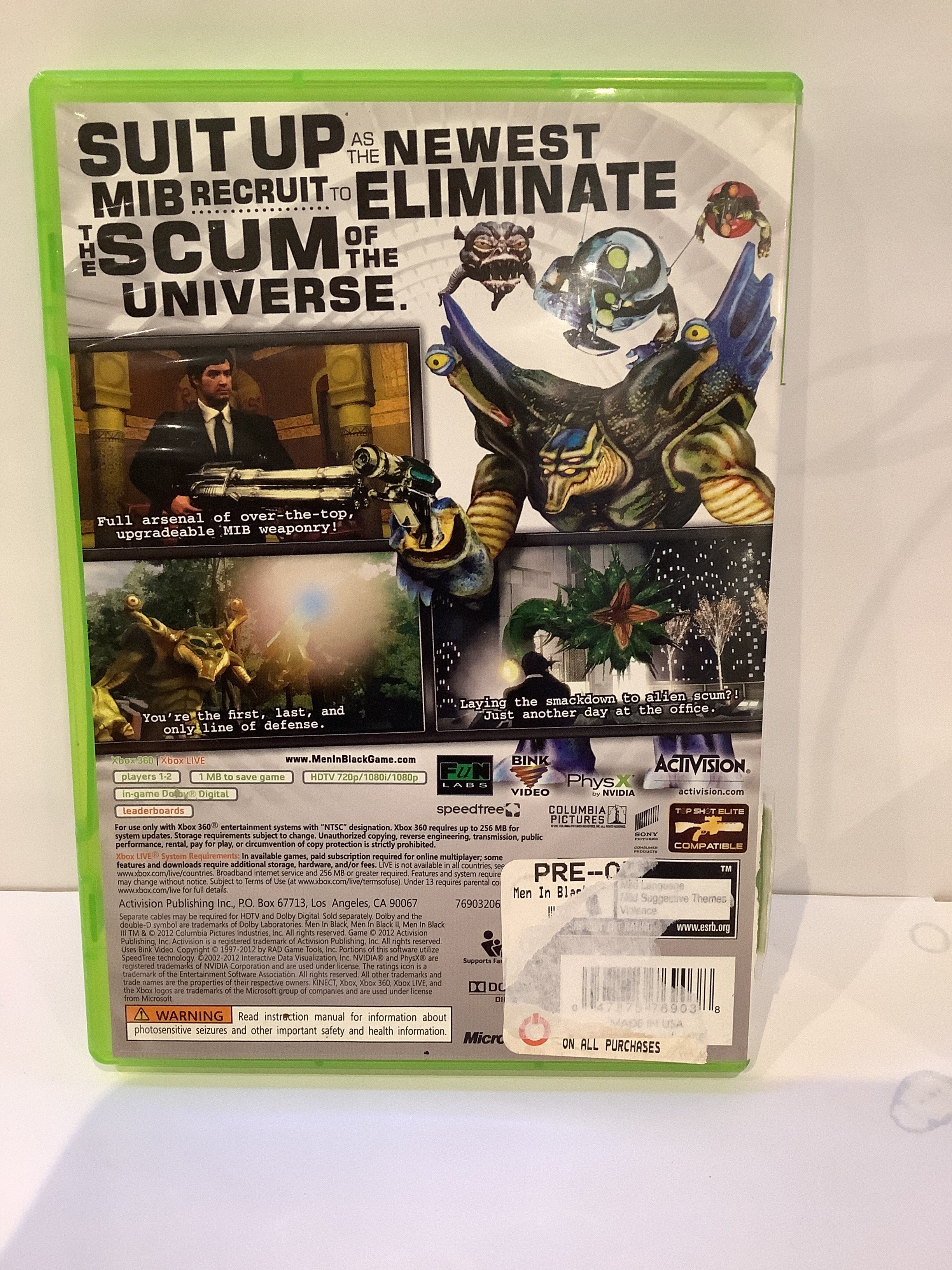 Men In Black: Alien Crisis - Xbox 360 - Image 2