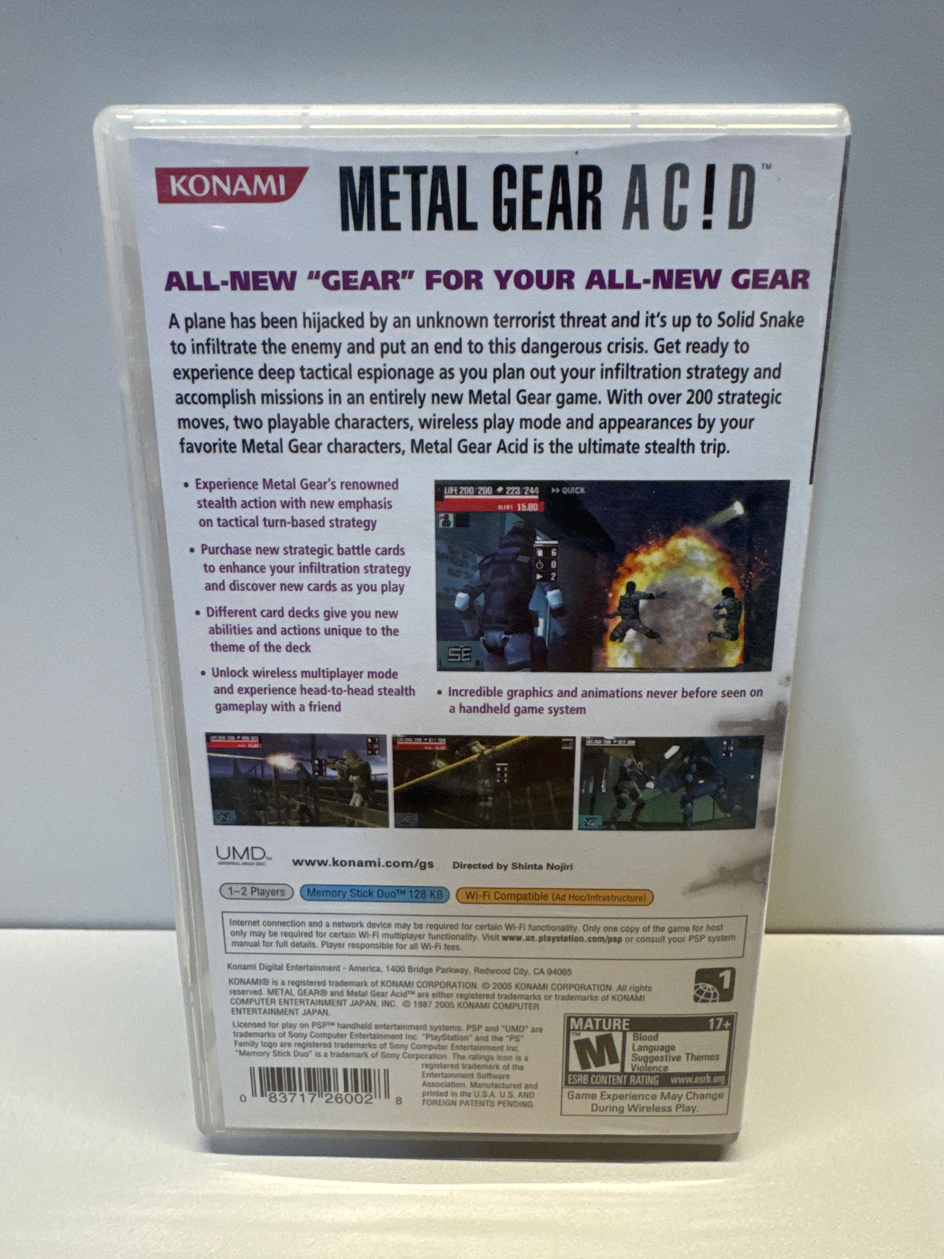 Metal Gear Acid - PSP - Image 2