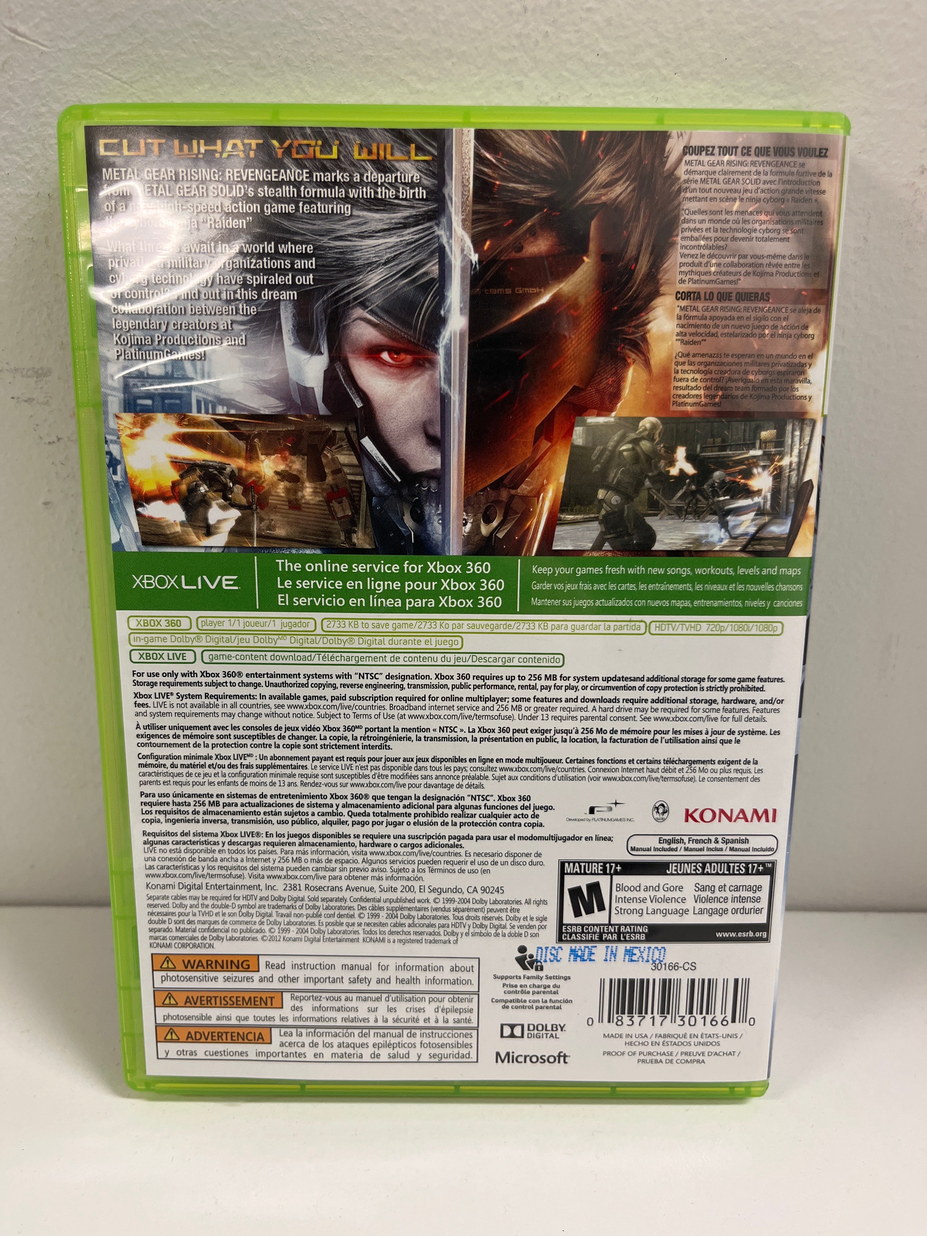 Metal Gear Rising: Revengeance - Xbox 360 - Image 2