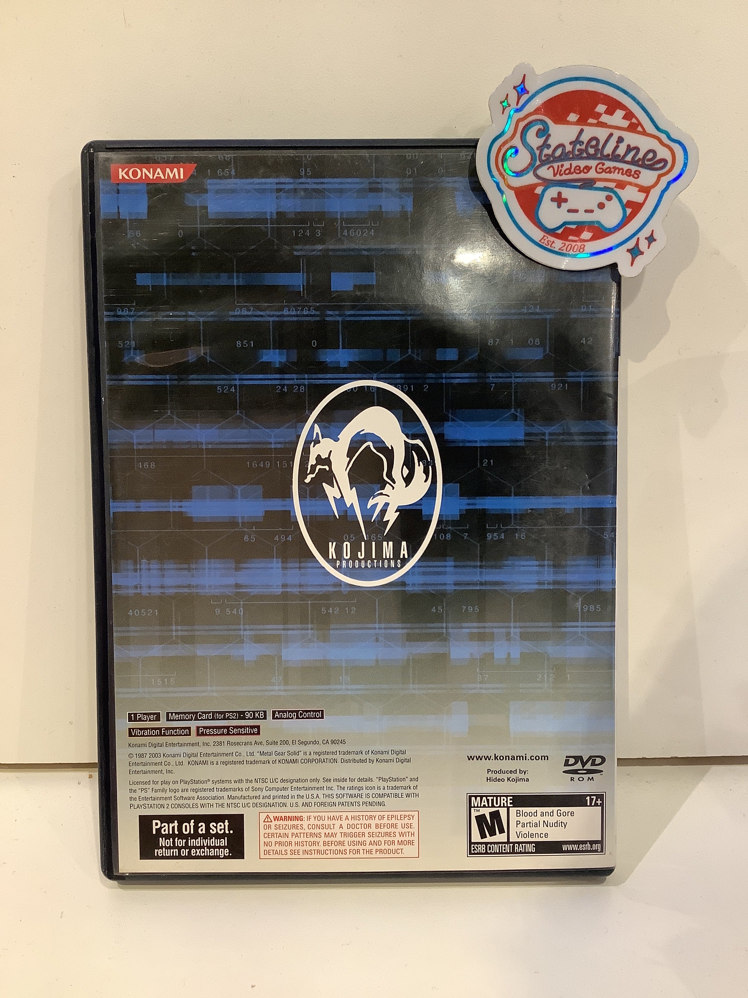 Metal Gear Solid 2 Substance - Playstation 2 - Image 4