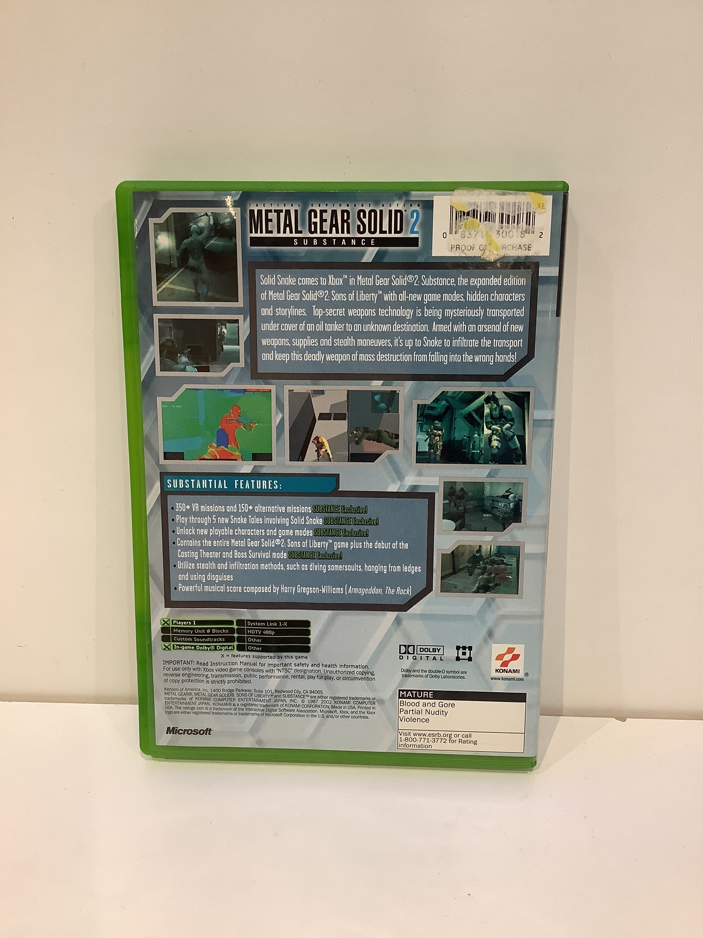 Metal Gear Solid 2: Substance - Xbox - Image 4