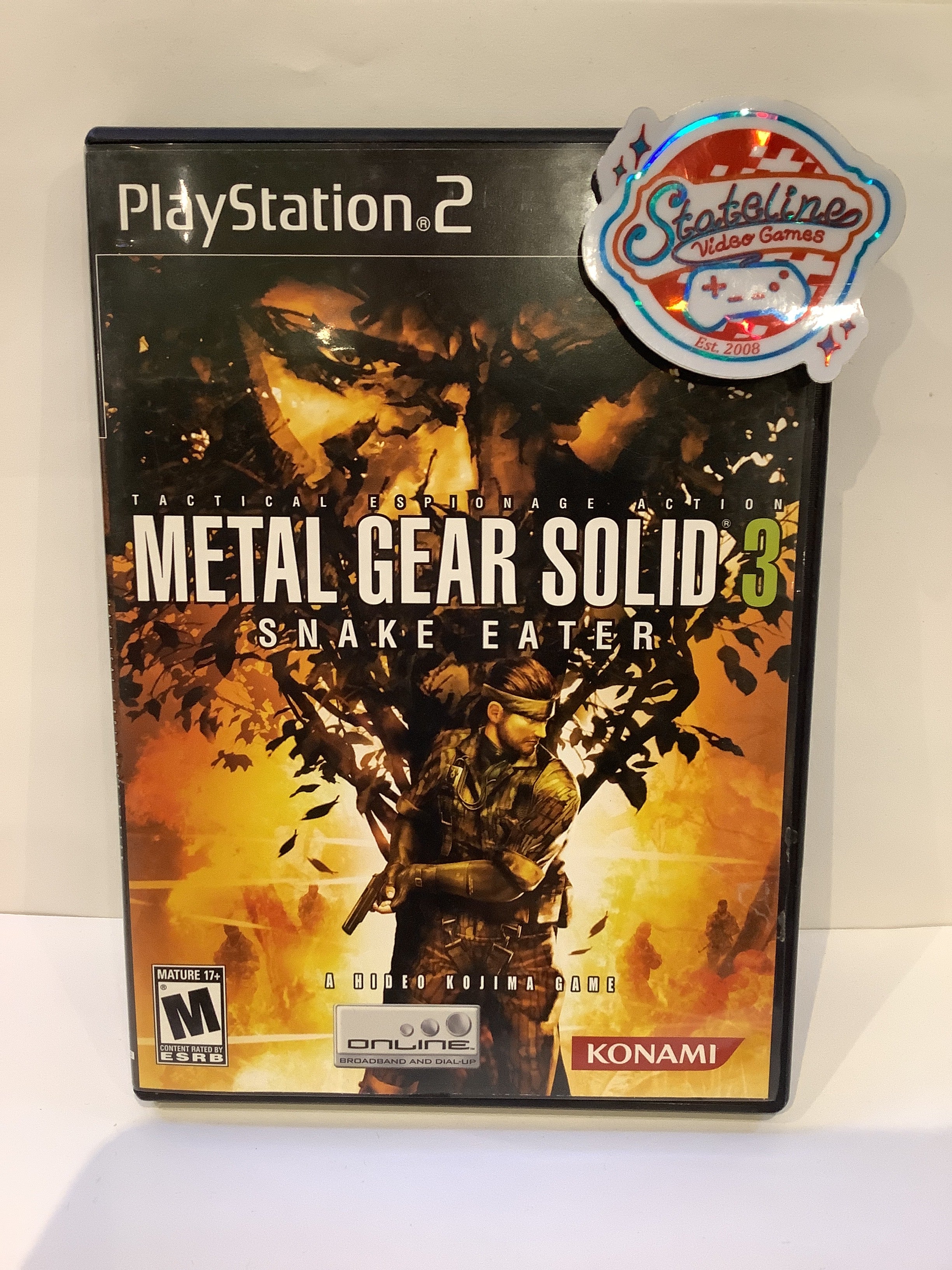 Metal Gear Solid 3 Snake Eater - Playstation 2