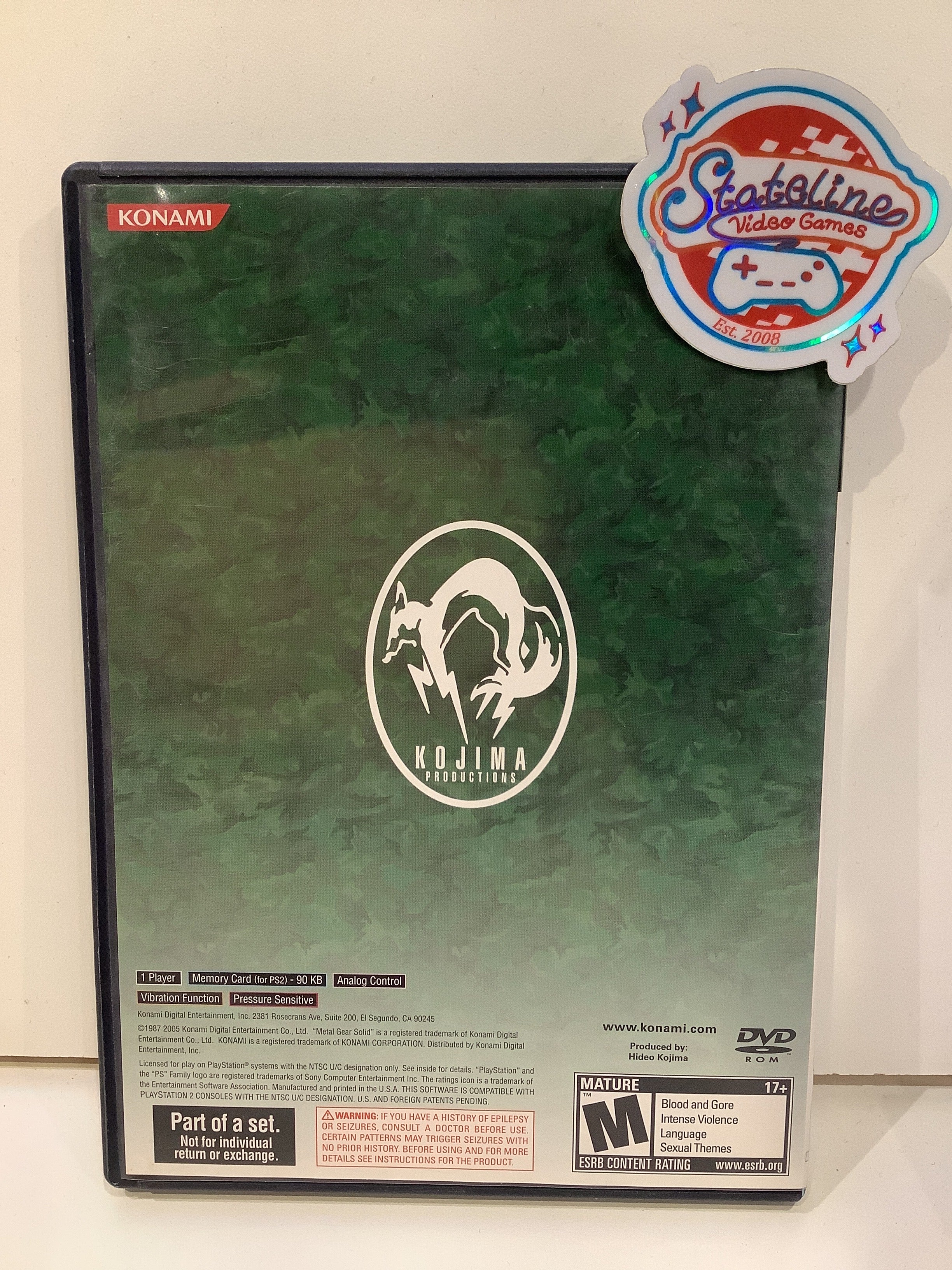 Metal Gear Solid 3 Subsistence - Playstation 2 - Image 4