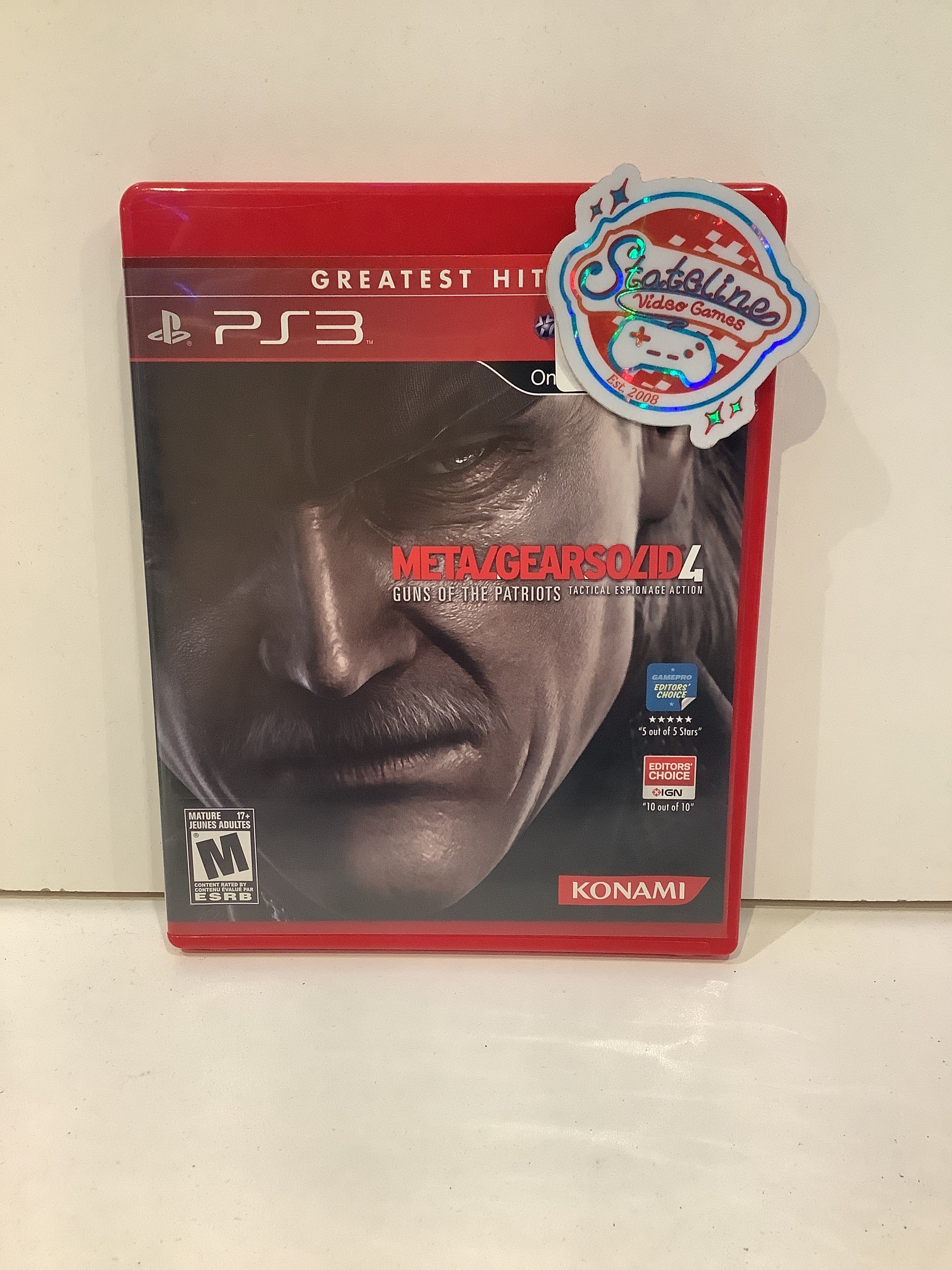 Metal Gear Solid 4 Guns of the Patriots [Greatest Hits] - Playstation 3